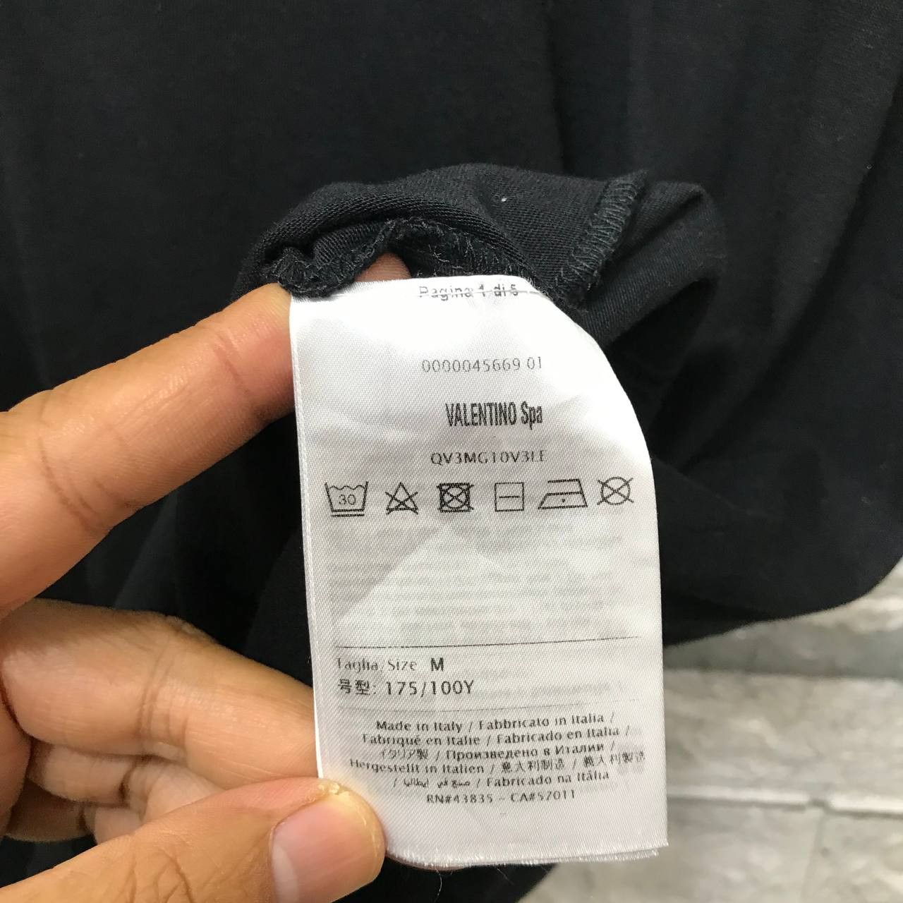 Valentino VLTN Tshirt M Retail 550$ Size US M / EU 48-50 / 2 - 4 Thumbnail