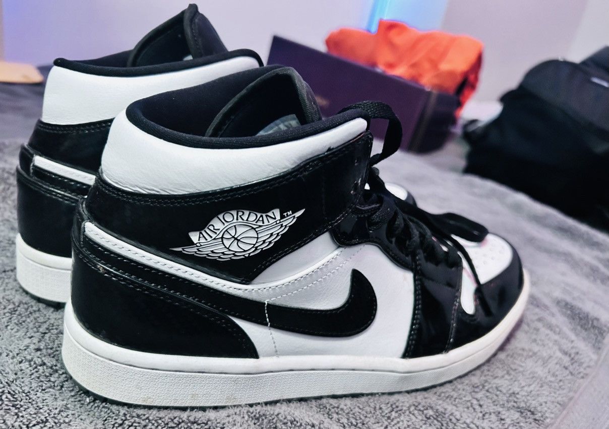 Nike Nike Air Jordan 1 Mid “Carbon Fiber” – Size 10.5 – Near Mint Size US 10.5 / EU 43-44 - 4 Thumbnail