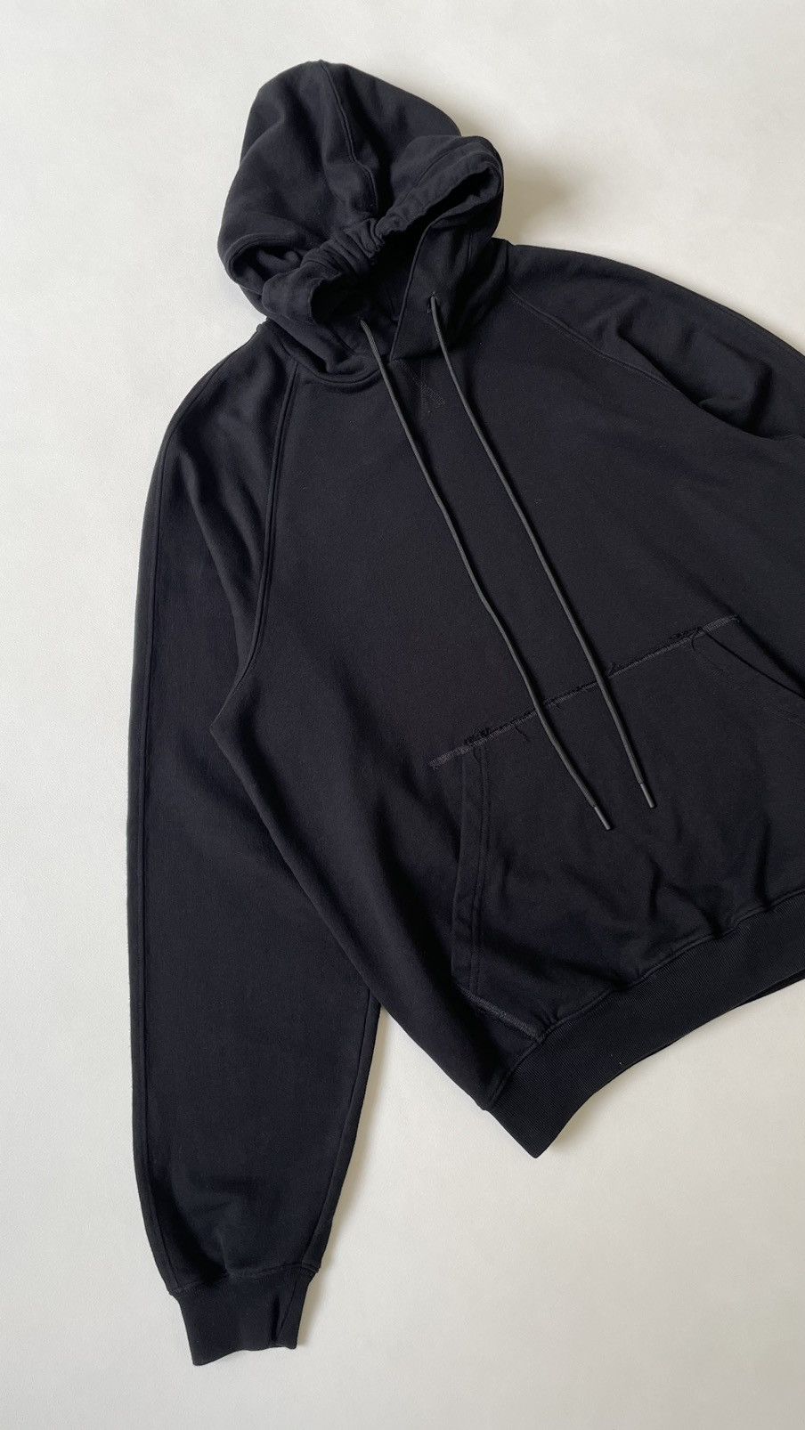 Kusikohc Black Cotton ‘Flower Men’ Hoodie Size US M / EU 48-50 / 2 - 5 Thumbnail