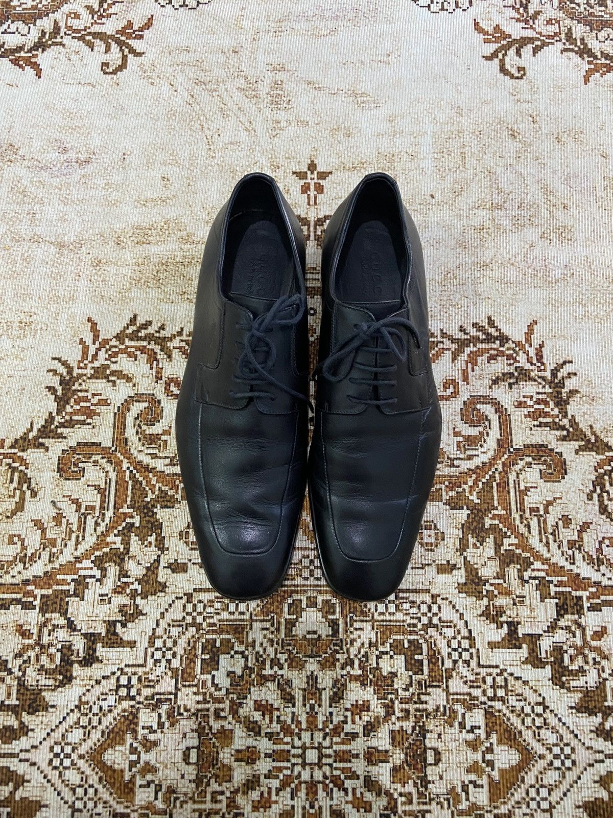 Gucci Gucci leather shoe Size US 8.5 / EU 41-42 - 1 Thumbnail