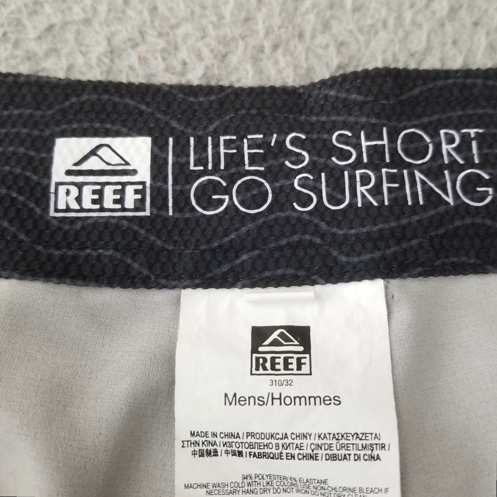 REEF Reef Mens Bottom Board Shorts 38 Black Floral Surf Quick Dry Pockets UV-Protection Leg Swim Trunks Size US 38 / EU 54 - 5 Thumbnail