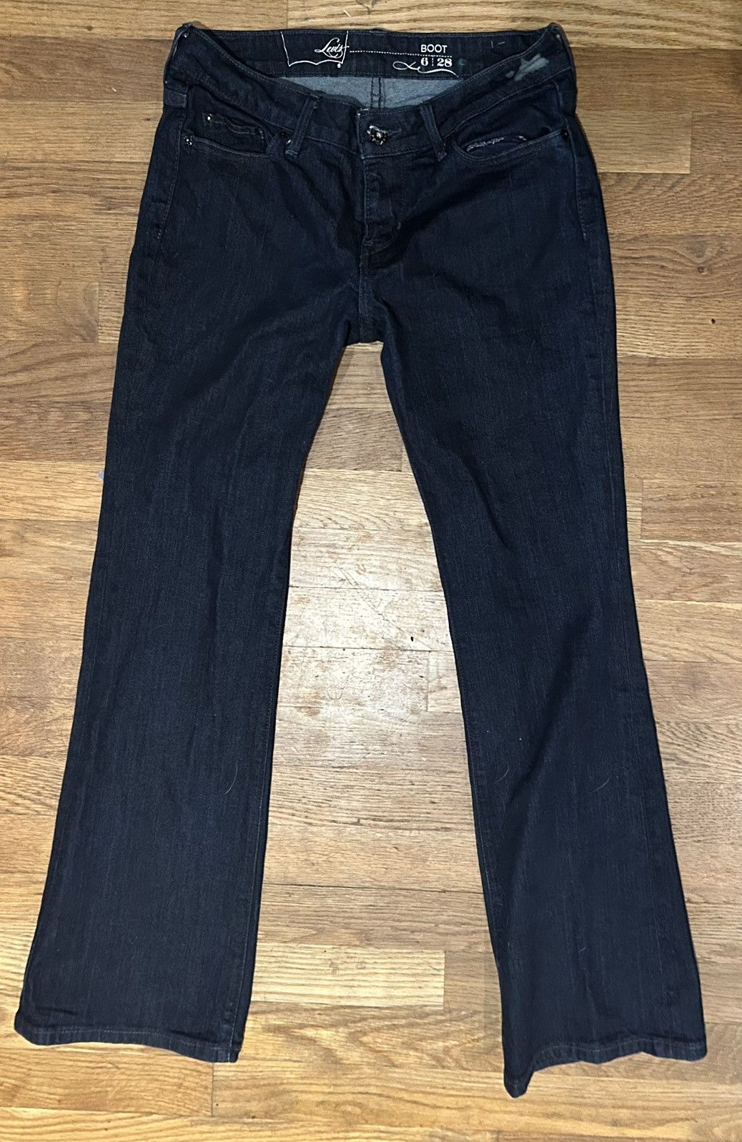 Levi's Levi’s bootcut dark jeans Size 28" / US 6 / IT 42 - 1 Thumbnail
