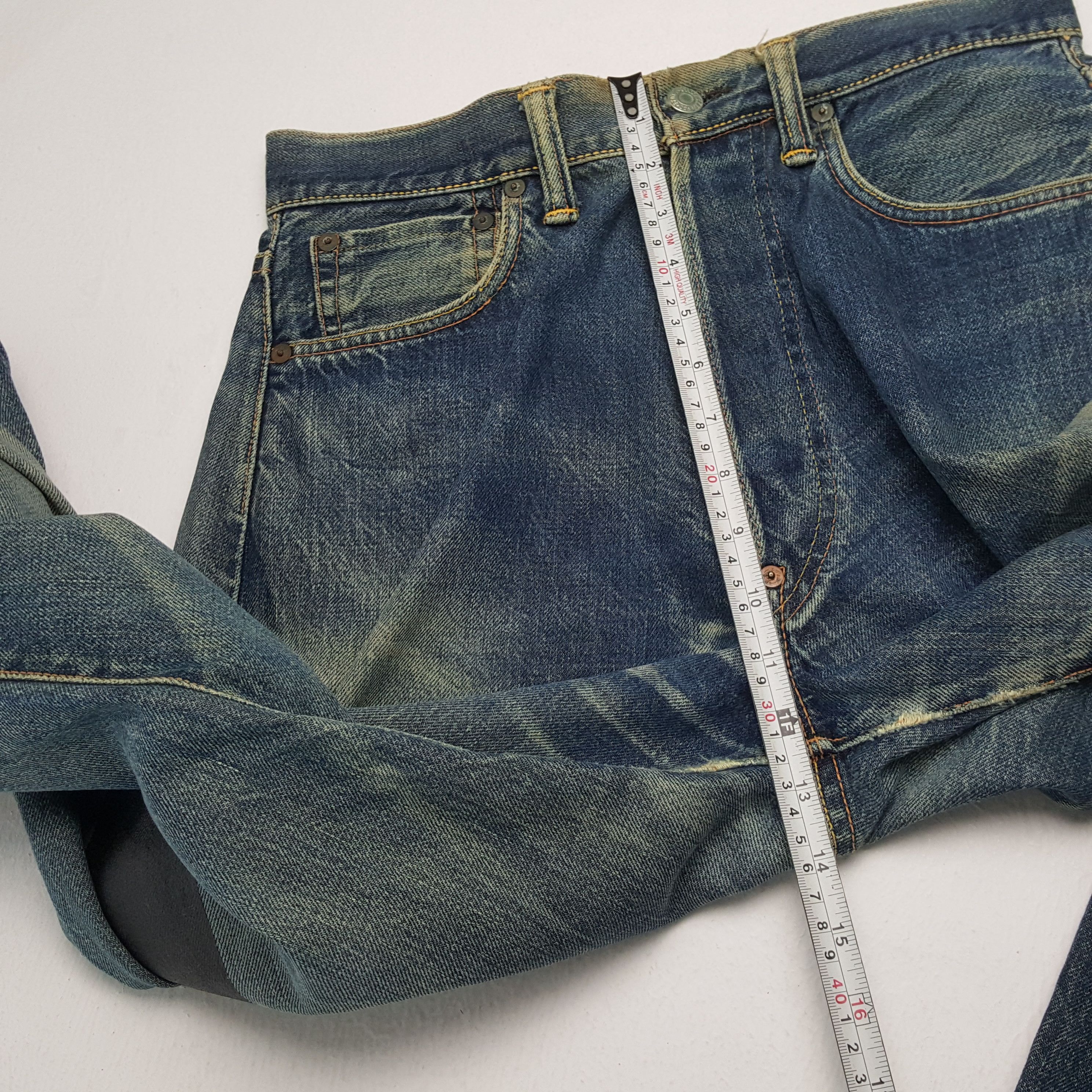 Evisu × Japanese Brand × Vintage Vintage EVISU Japanese Brand Daicock Custom Style Jeans Size US 29 - 8 Thumbnail
