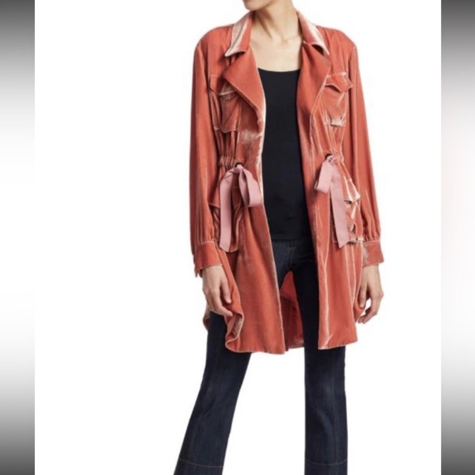 Other Cinq A Sept Mathieu Velvet Utility Jacket Size S Size S / US 4 / IT 40 - 1 Thumbnail