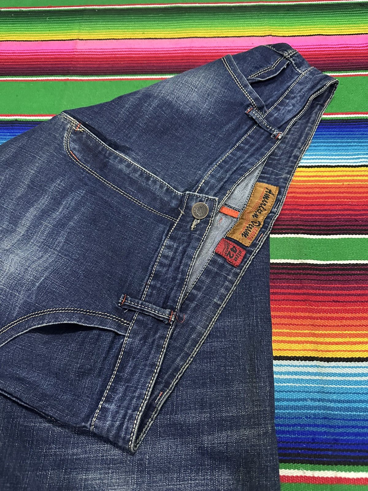 If Six Was Nine American Denim Rare Sz 42 inch 💥💥 Size US 42 / EU 58 - 7 Thumbnail