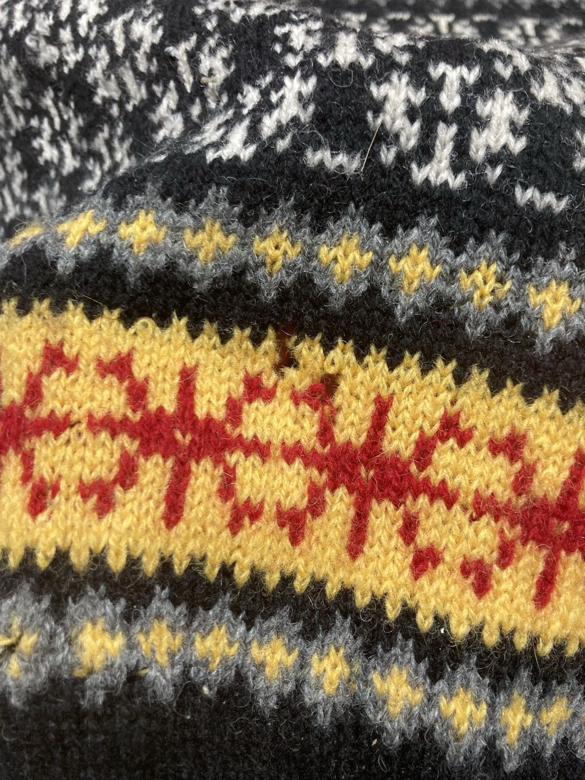 Izod × Vintage Izod sweater wool knit snowflake Birds Eye Icelandic Nord XL Size US XL / EU 56 / 4 - 8 Thumbnail