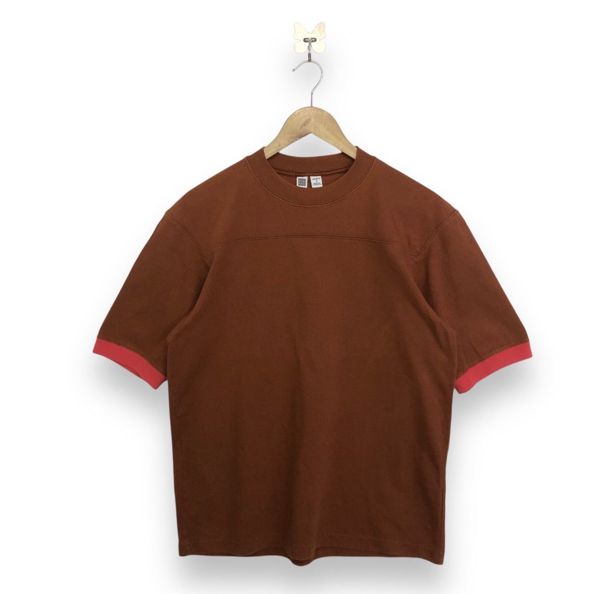 Christophe Lemaire × Designer × Uniqlo Uniqlo U By Christophe Lemaire Plain Ringer Tshirt Size US S / EU 44-46 / 1 - 1 Thumbnail