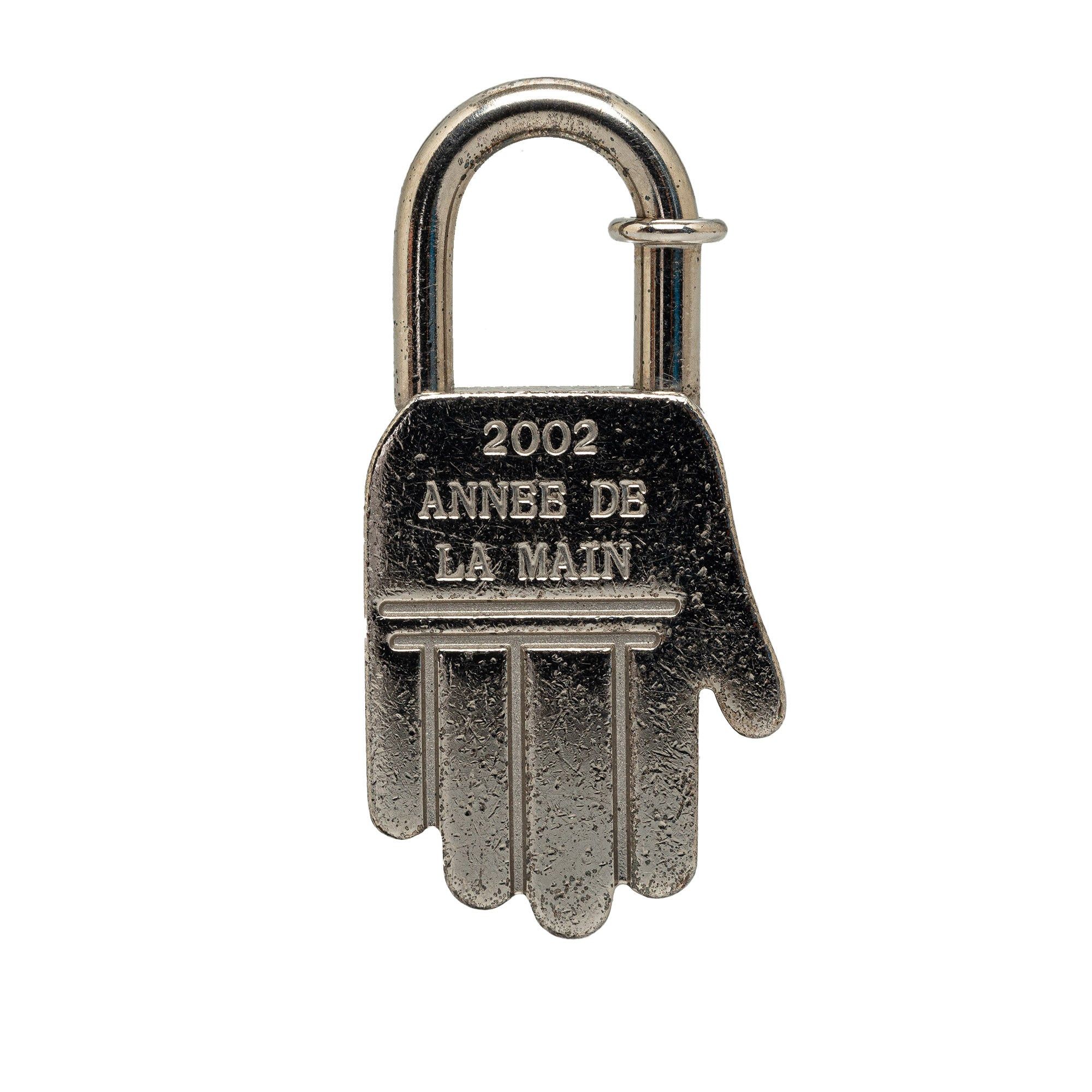 image of Hermes Annee De La Main Cadena Hand Lock Other Accessories in Silver, Women's