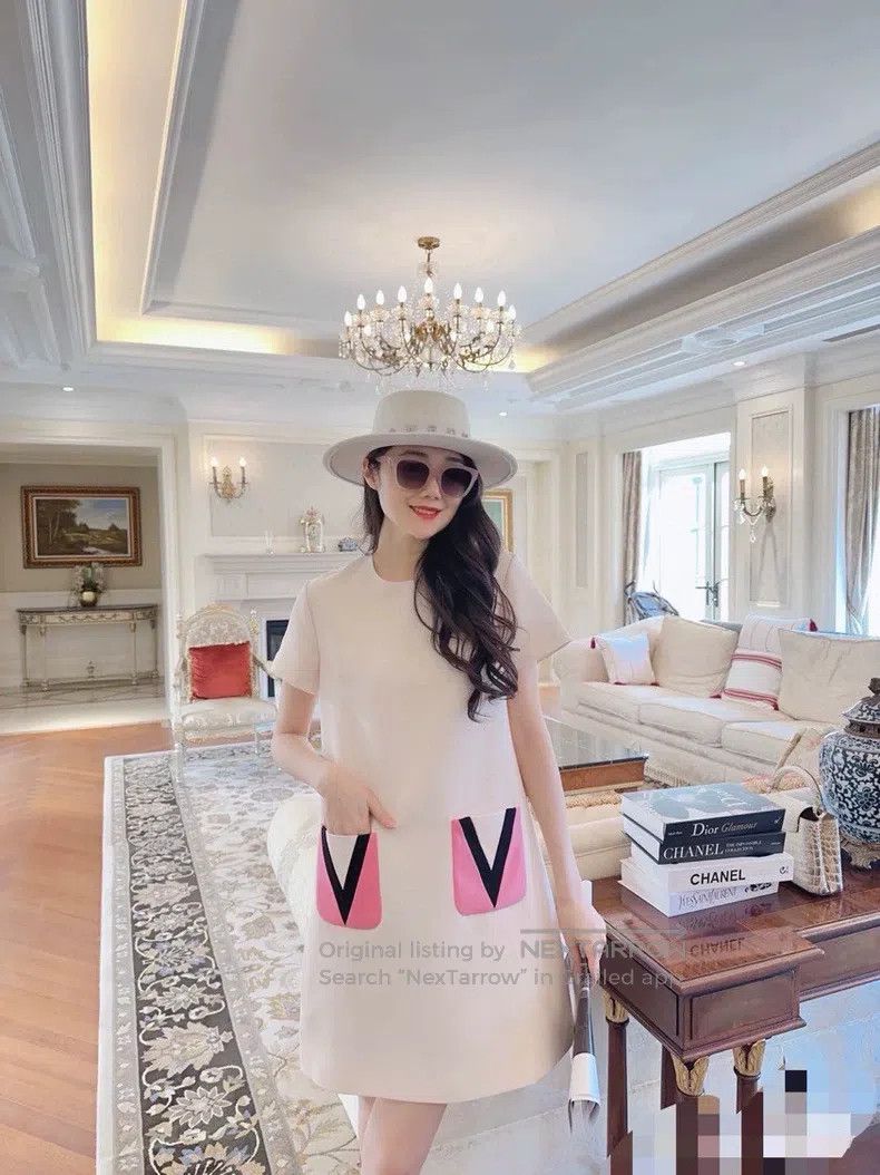 Valentino Valentino Off-white dress Size S / US 4 / IT 40 - 5 Thumbnail