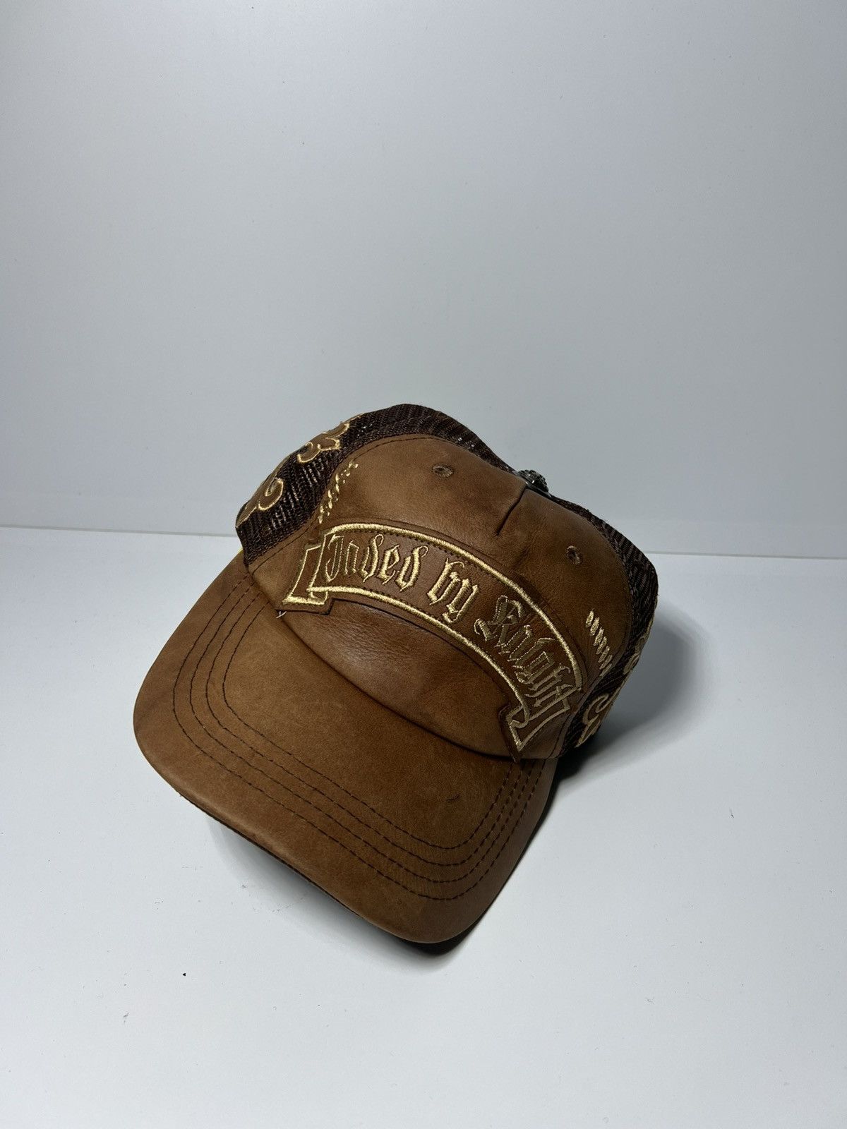 Jaded by Knight Jaded by knight hat leather Size ONE SIZE - 2 Thumbnail