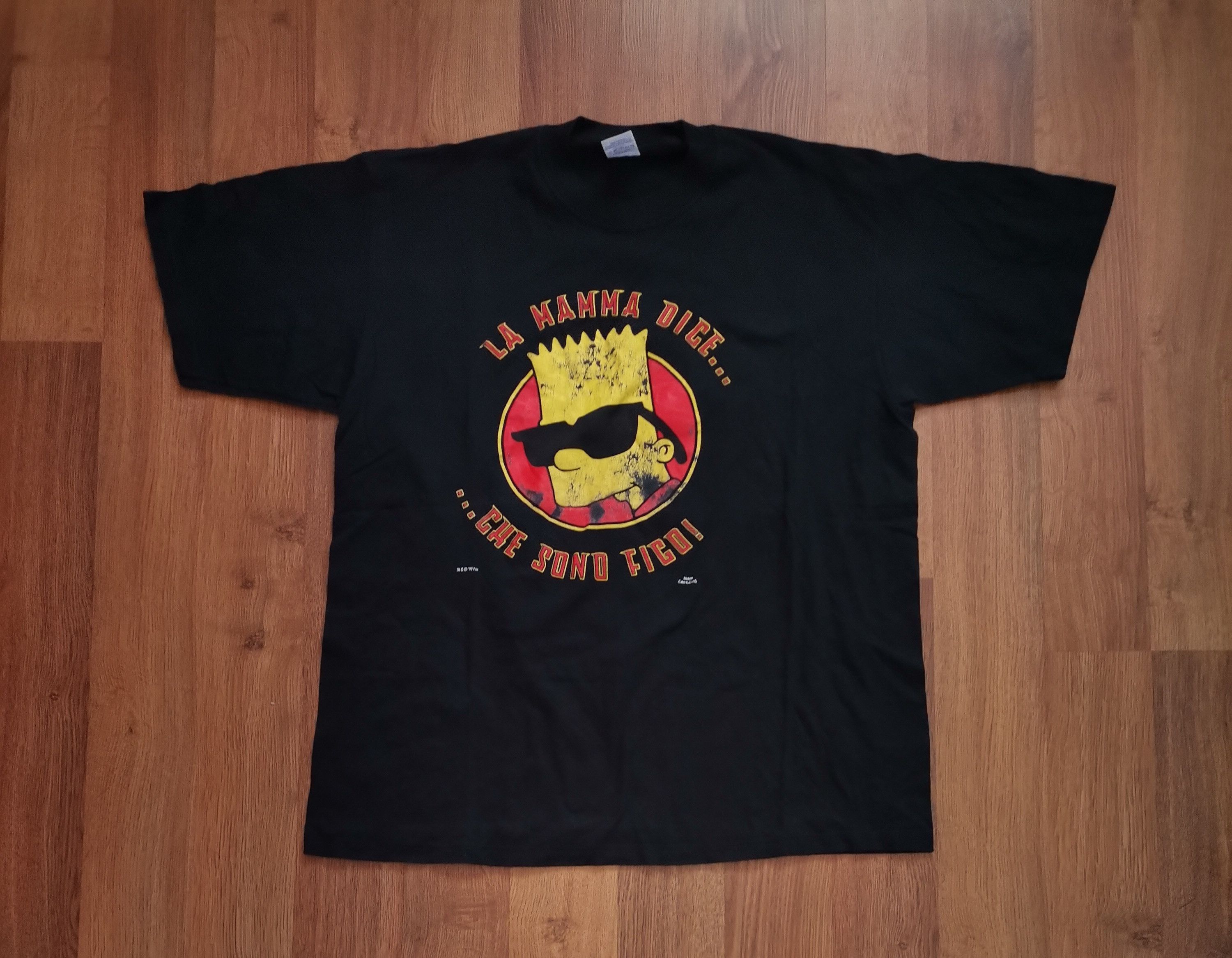 The Simpsons × Vintage Vintage Jerzees The Simpsons Bart 1999 Tee Size US L / EU 52-54 / 3 - 1 Thumbnail