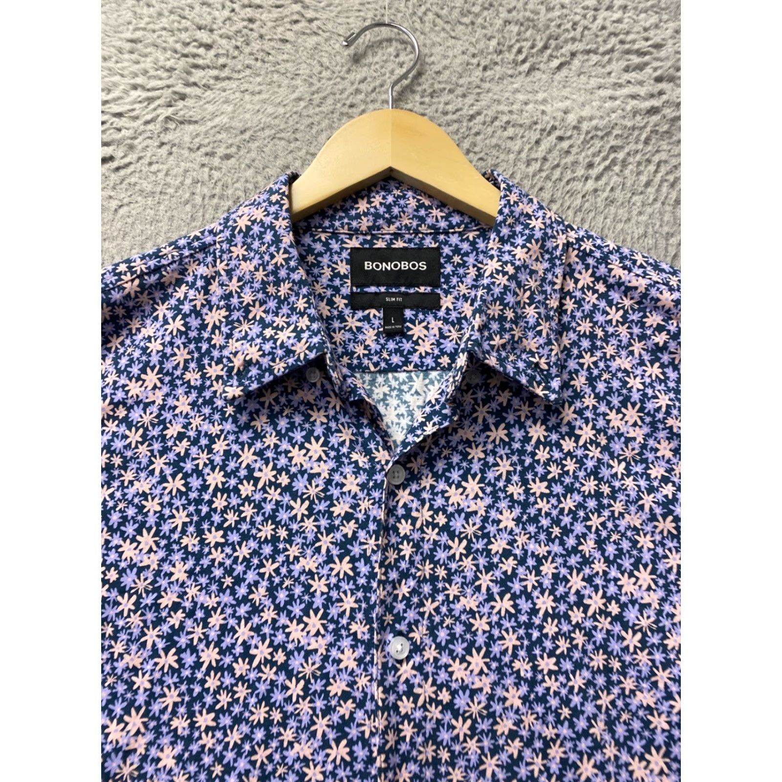 Bonobos Bonobos Casual Lightweight Button Shirt L Slim Multicolor Slim /16-17 Size US L / EU 52-54 / 3 - 3 Thumbnail