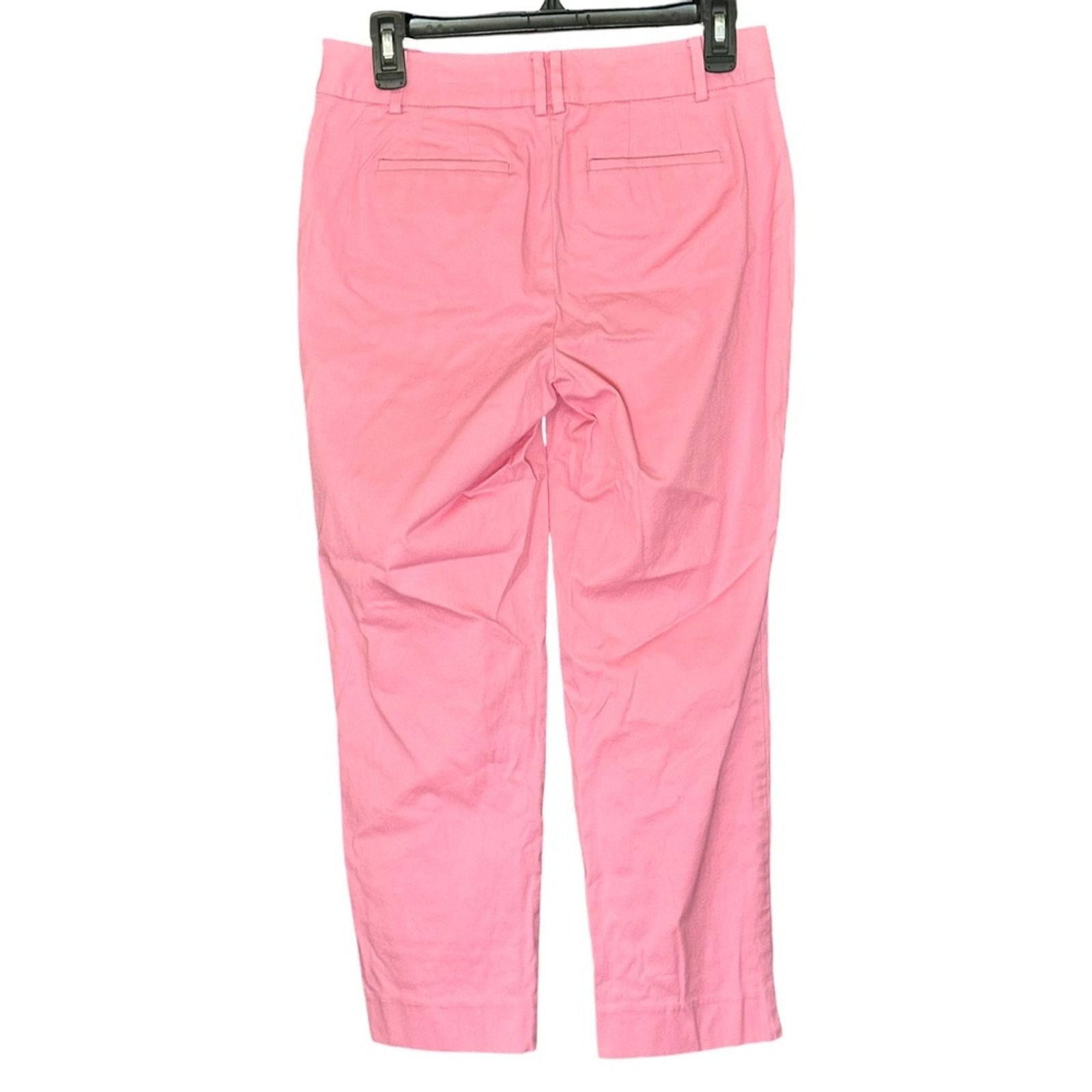 Other Talbots Pink Flat Front Perfect Crop Pant Size 26" / US 2 / IT 38 - 4 Thumbnail