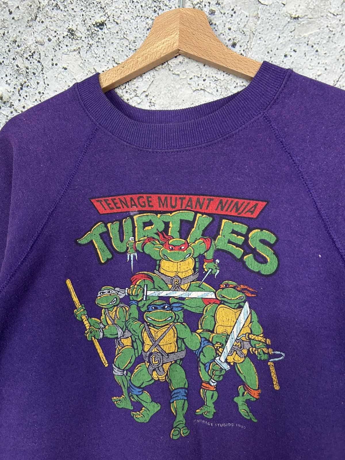 Vintage Vintage Teenage Mutant Ninja Turtles 90s Crewneck Archive Size US L / EU 52-54 / 3 - 3 Thumbnail