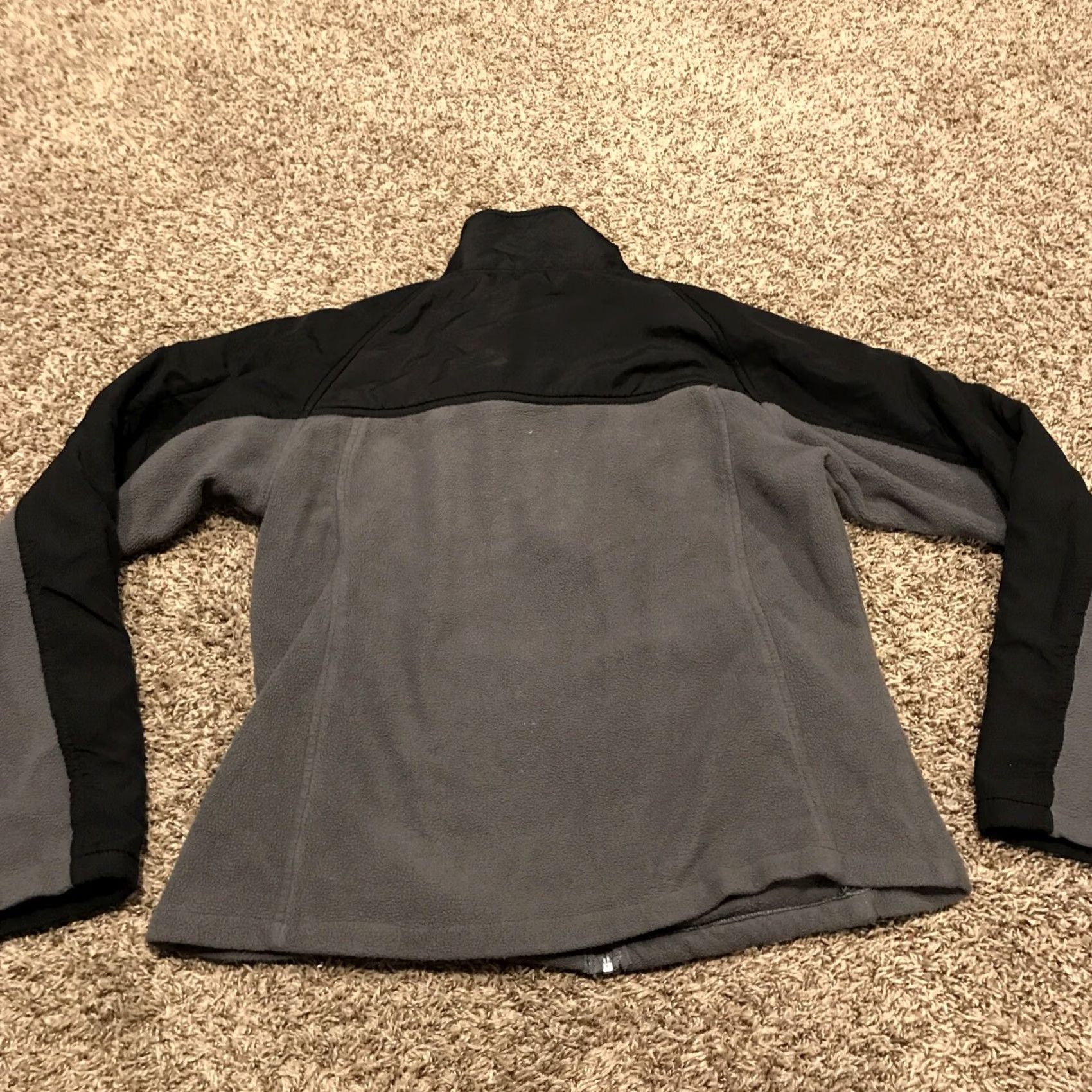 Vintage Snozu Womens L Gray Black Full Zip Fleece Jacket A46 Size L / US 10 / IT 46 - 4 Thumbnail
