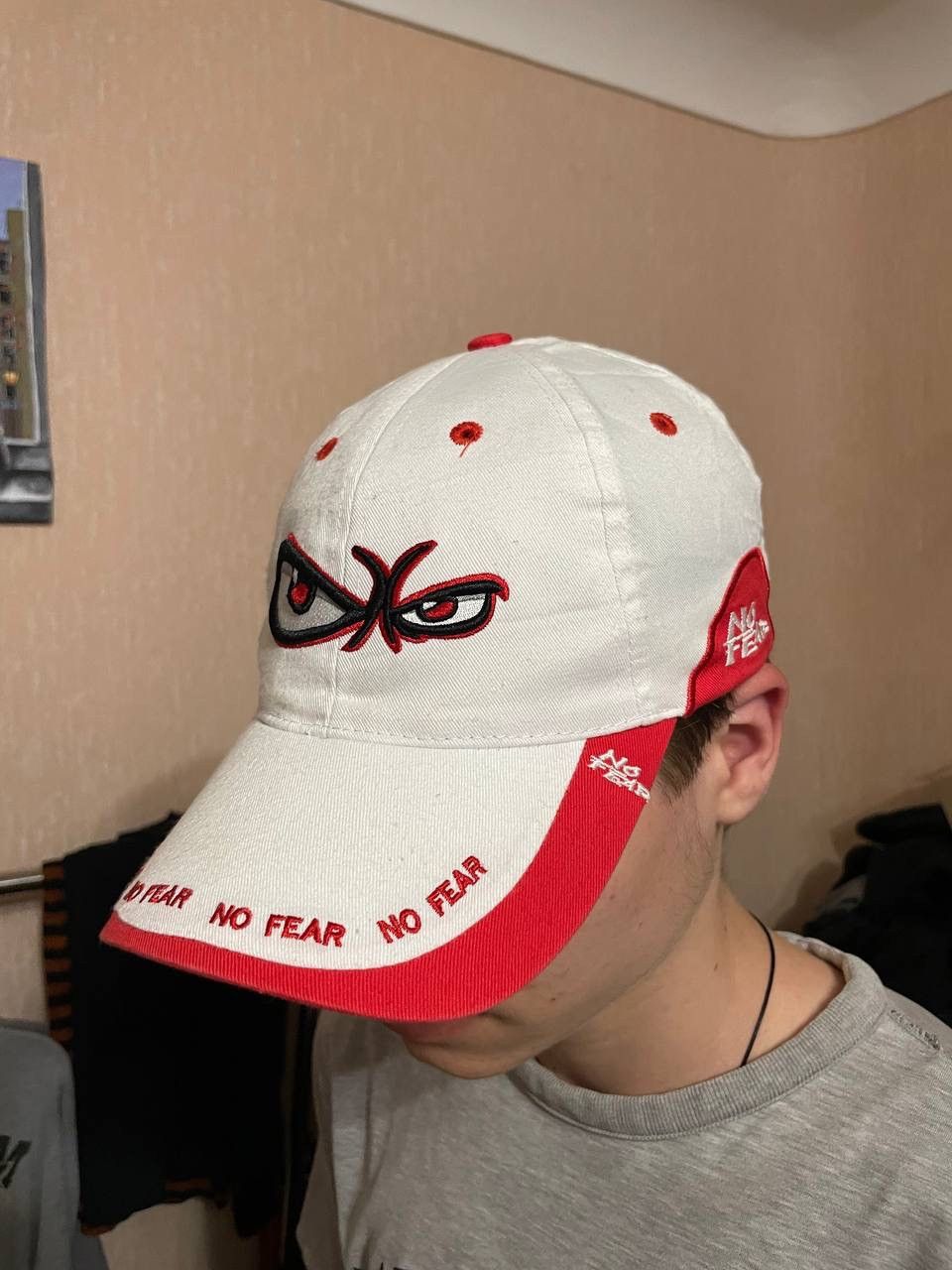 No Fear Vintage No Fear Eyes Surf Style Y2K Cap Hat Size ONE SIZE - 1 Thumbnail