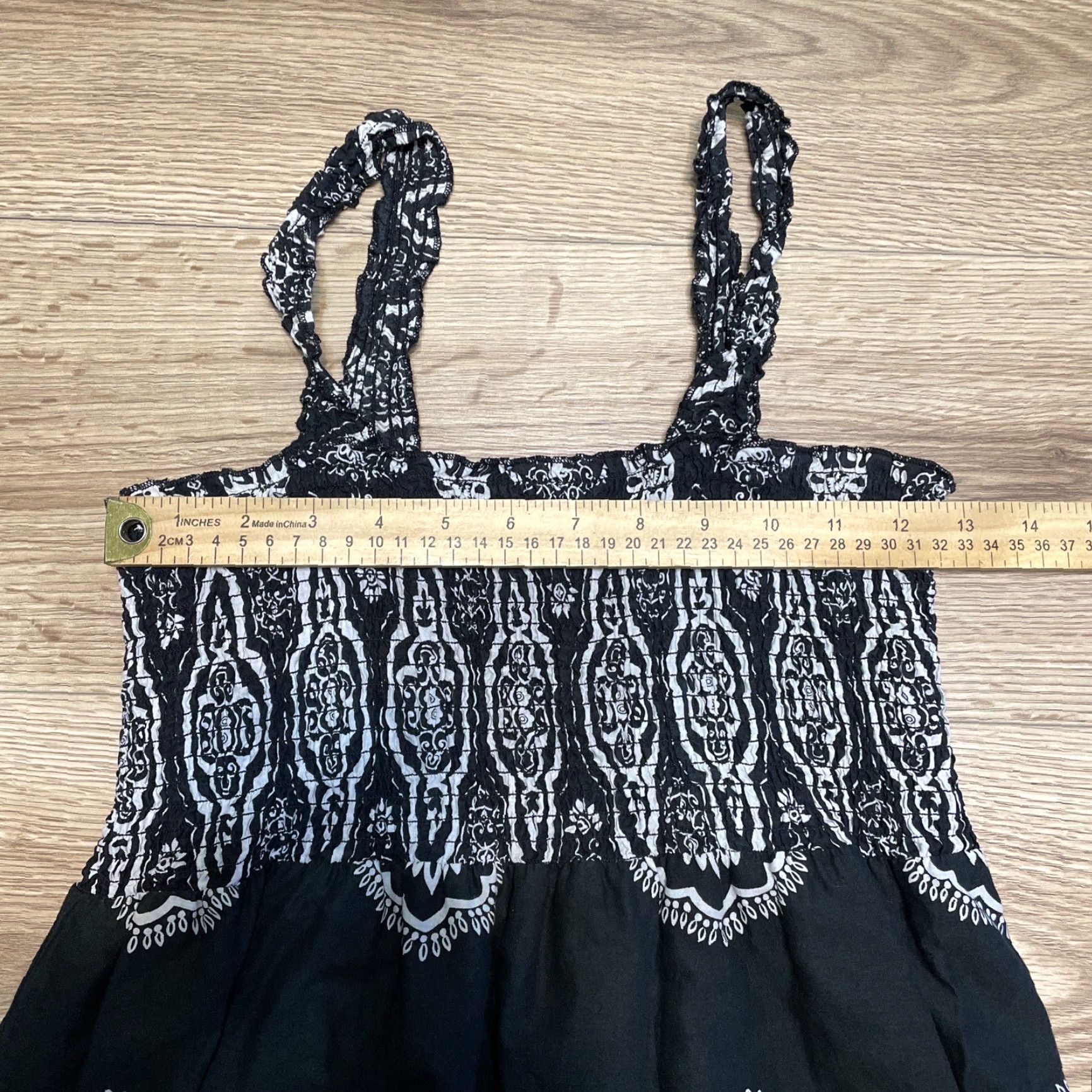 Vintage VINTAGE Sonoma Women’s Sundress Size Small Batik Cotton Sleeveless Knee Length Summer Casual Size S / US 4 / IT 40 - 4 Thumbnail