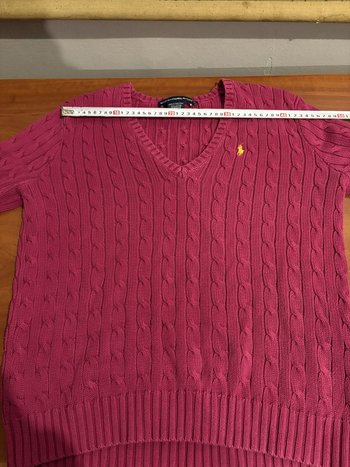 Ralph Lauren Sport Ralph Lauren Sport Cable-Knit Jumper & Sweater Men’s Pink XL Size XL / US 12-14 / IT 48-50 - 13 Thumbnail