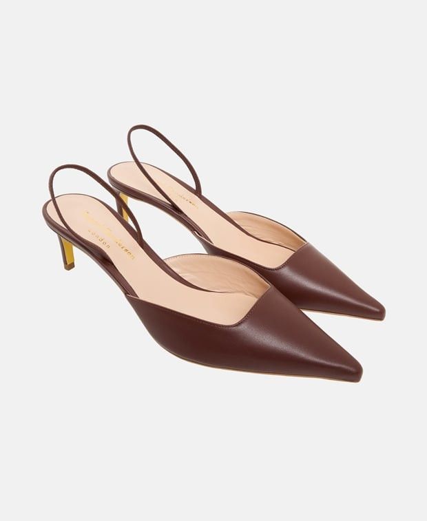 Rupert Sanderson Aminta Slingback pumps Size US 8 / IT 38 - 1 Thumbnail