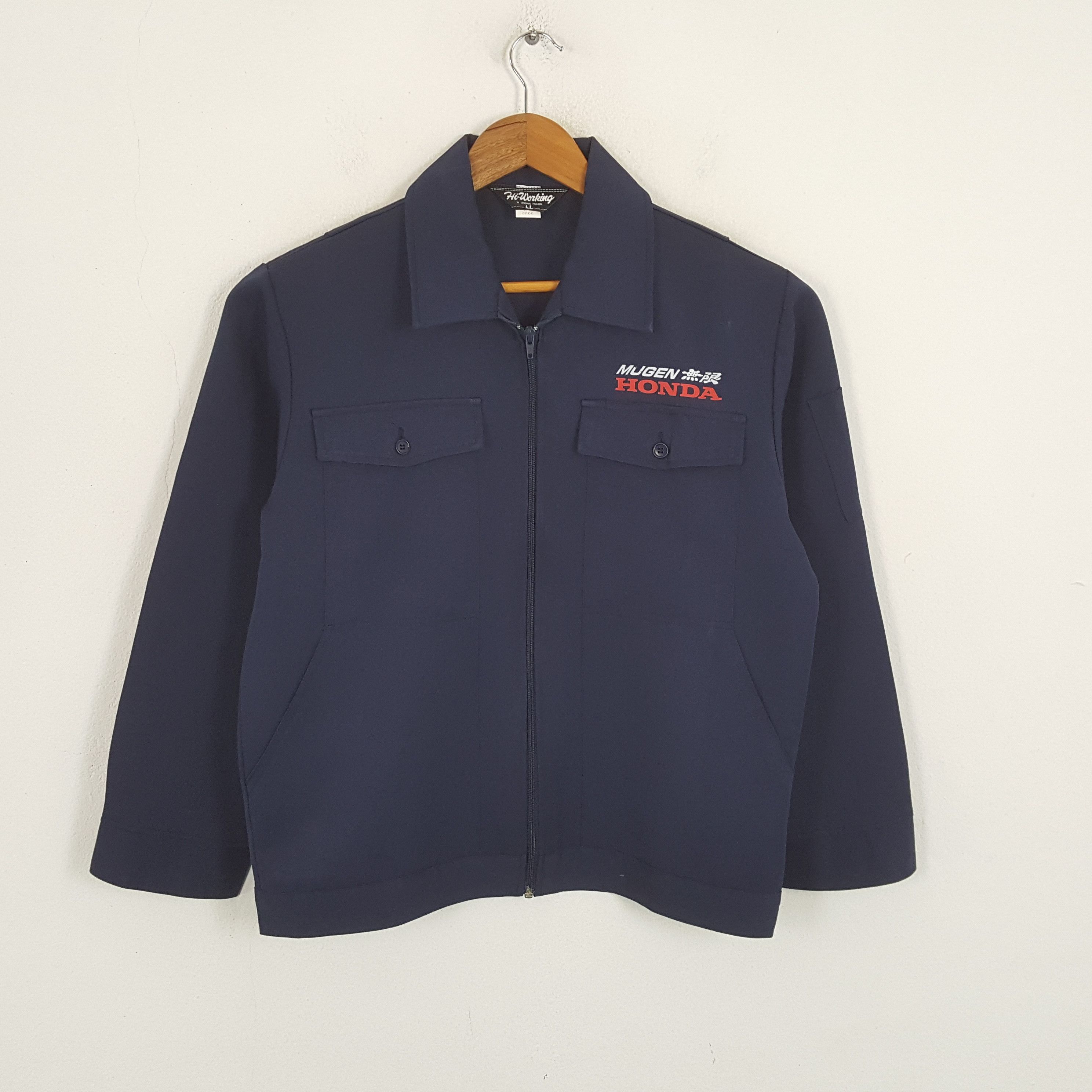 Honda × Vintage Vintage MUGEN HONDA Japanese Racing Team Custom Jacket Size US L / EU 52-54 / 3 - 3 Thumbnail