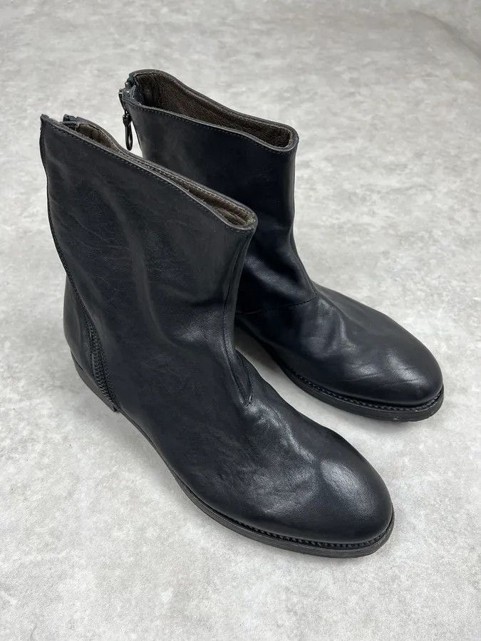 Paul Smith Paul Smith Black Tornado Zip Leather Boots Size US 7.5 / EU 40-41 - 5 Thumbnail
