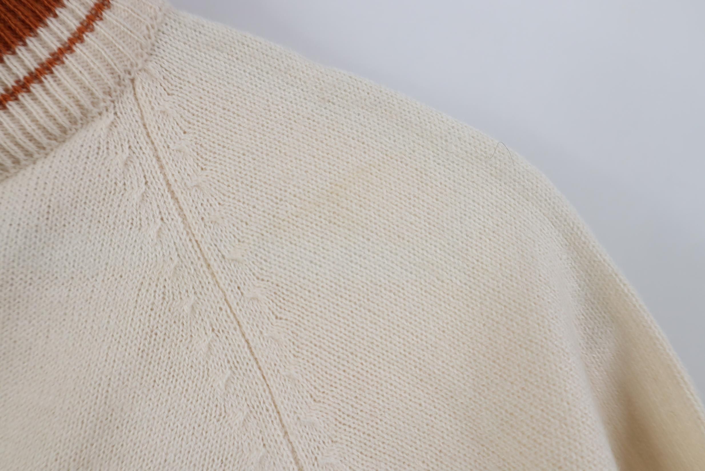 Vintage Vintage 50s Streetwear Short Sleeve Knit Mock Neck Sweater Size US M / EU 48-50 / 2 - 5 Thumbnail