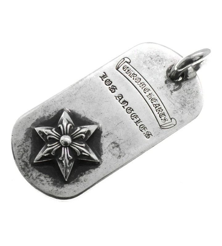 Chrome Hearts CHROME HEARTS LA RAISED STAR DOG TAG SILVER Size ONE SIZE - 2 Thumbnail