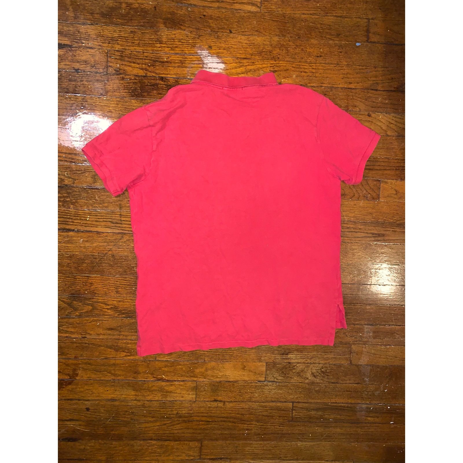 Polo Ralph Lauren Polo Ralph Lauren Red Polo Shirt Black Pony Mens Large Size US L / EU 52-54 / 3 - 2 Thumbnail