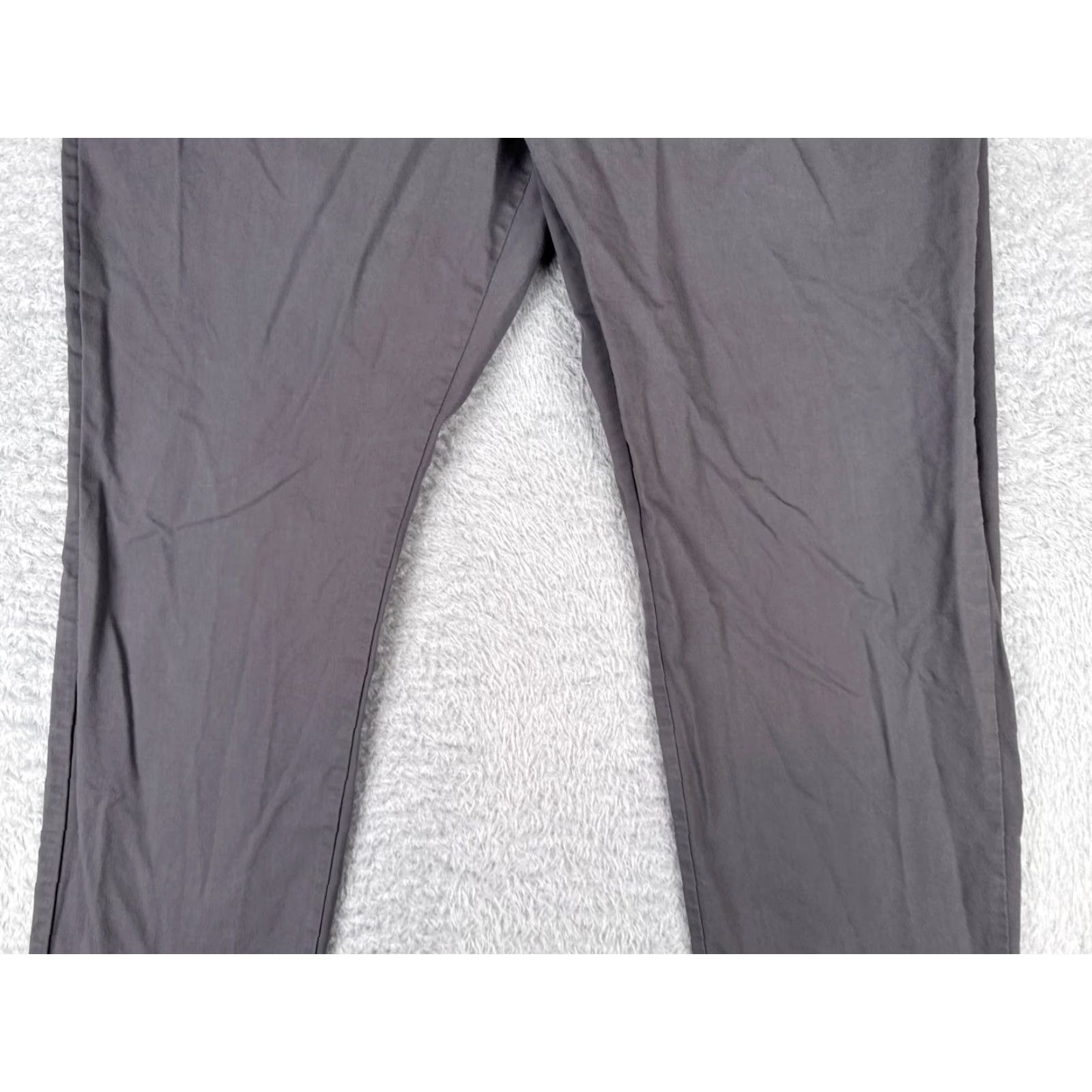 Bonobos Bonobos Men 38 Gray Straight Leg Pants Nylon Cotton Blend Pockets 38x32 Slimming Activewear Khakis Size US 38 / EU 54 - 3 Thumbnail