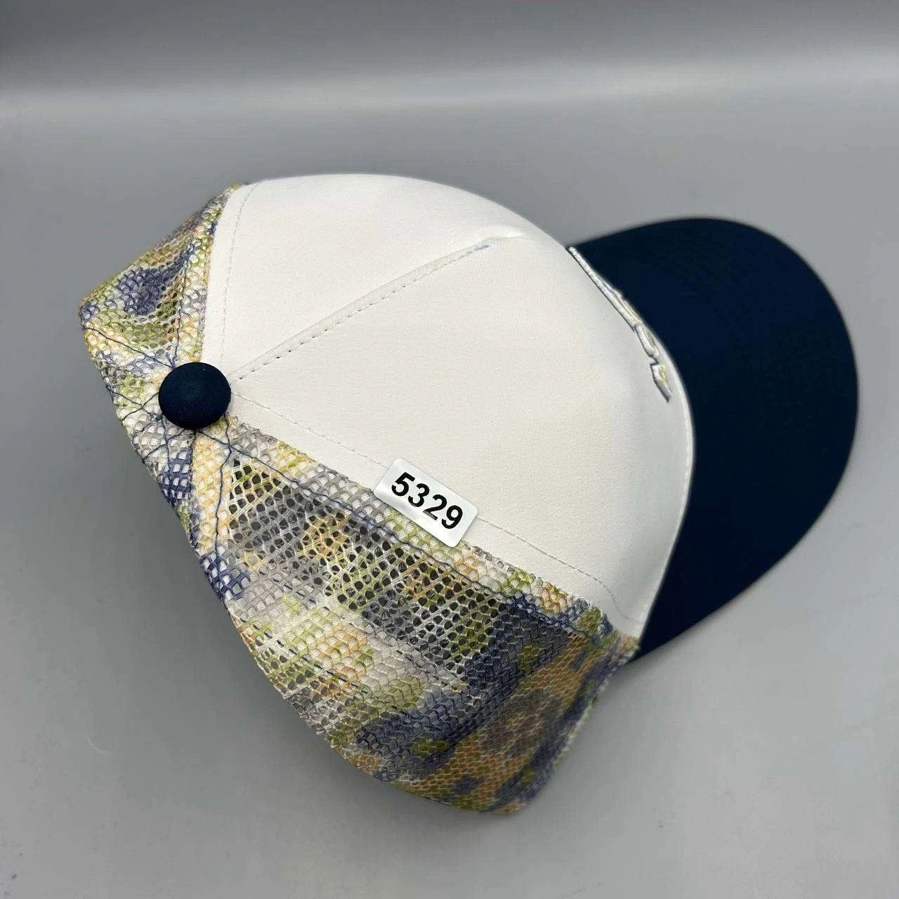 Other Ascend Trucker Hat Men White Blue Camo Embroidered Snap Back Size ONE SIZE - 7 Thumbnail