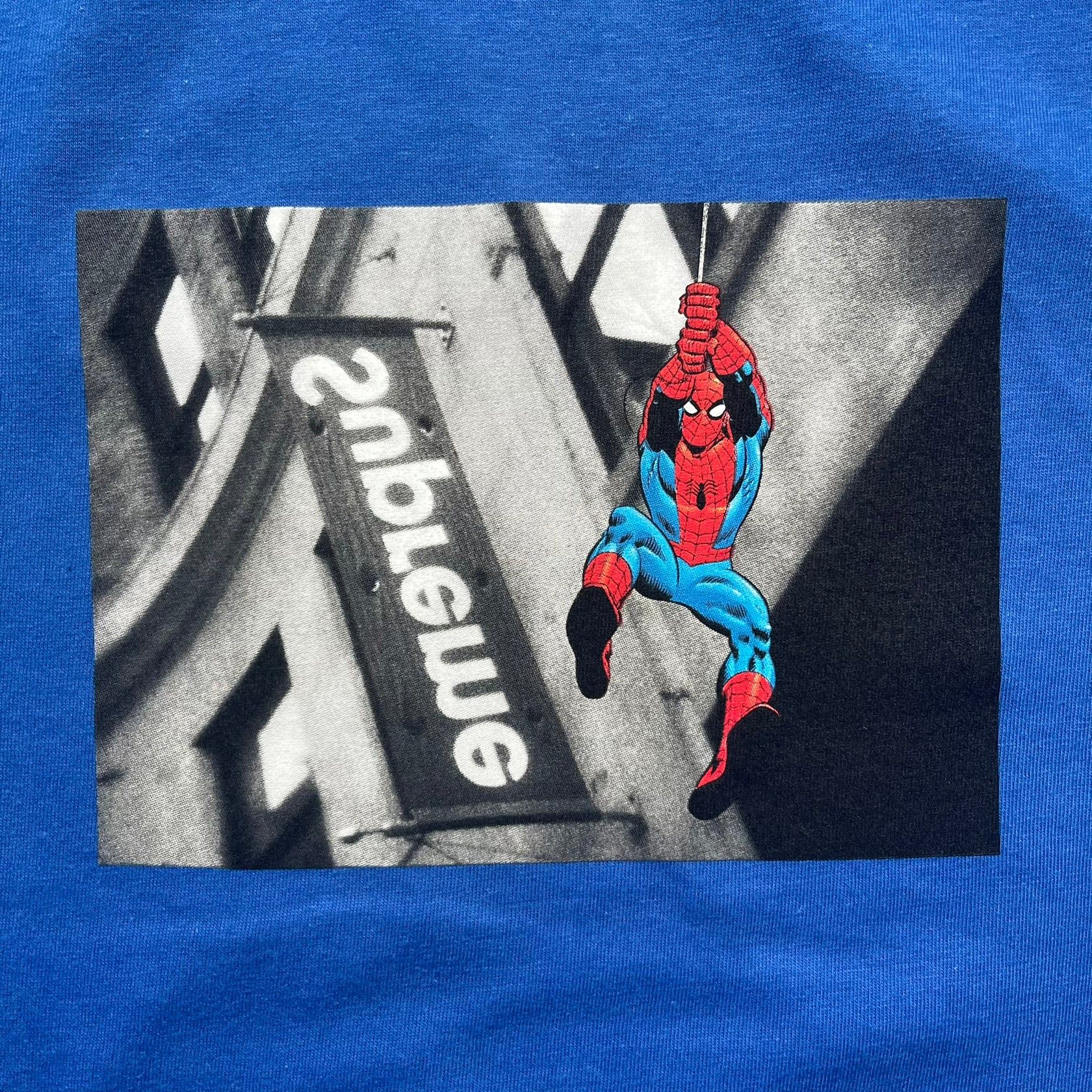 Supreme Supreme x Spider-Man SS26 Royal Tee Size US XL / EU 56 / 4 - 2 Thumbnail