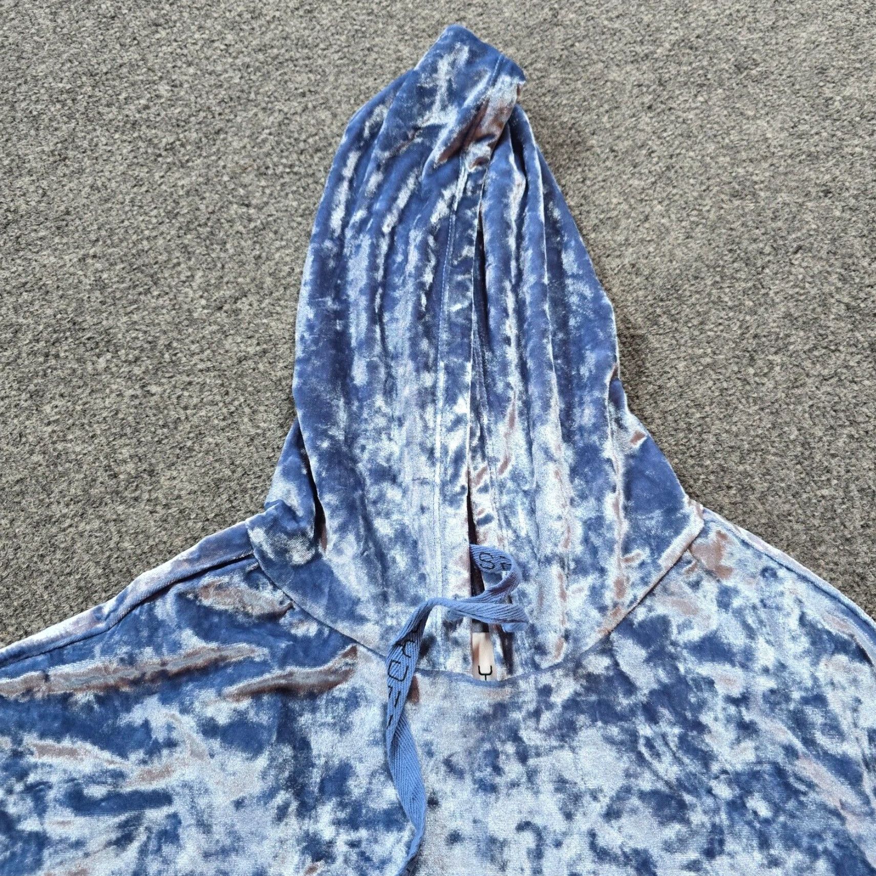 Spyder Spyder Hoodie Women Medium Blue Velour Pocket Sweatshirt Athletic Casual Pullover Logo Size M / US 6-8 / IT 42-44 - 2 Thumbnail