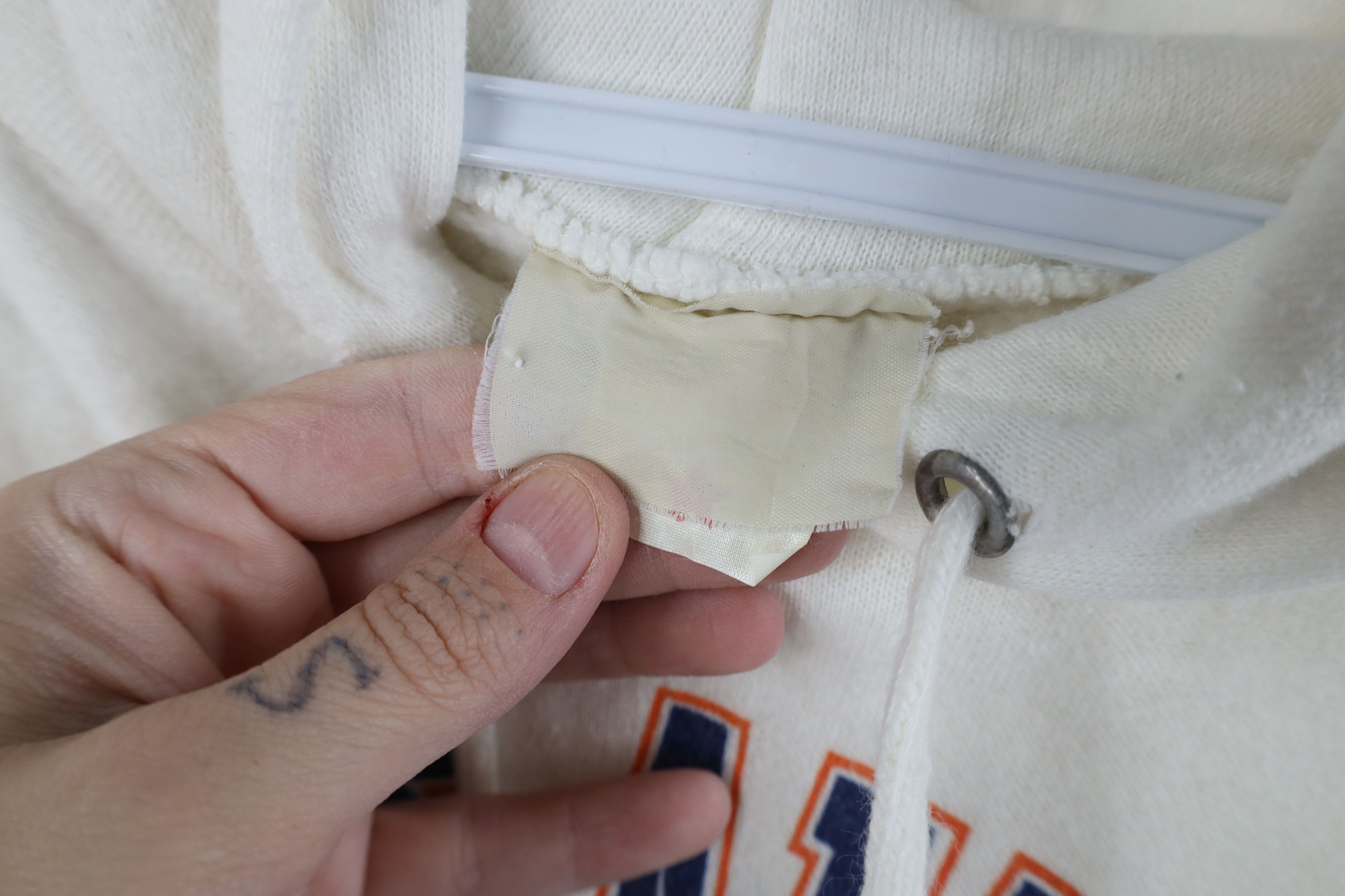 Vintage Vintage 70s 80s Chicago Bears Football Hoodie Sweatshirt Size M / US 6-8 / IT 42-44 - 10 Thumbnail