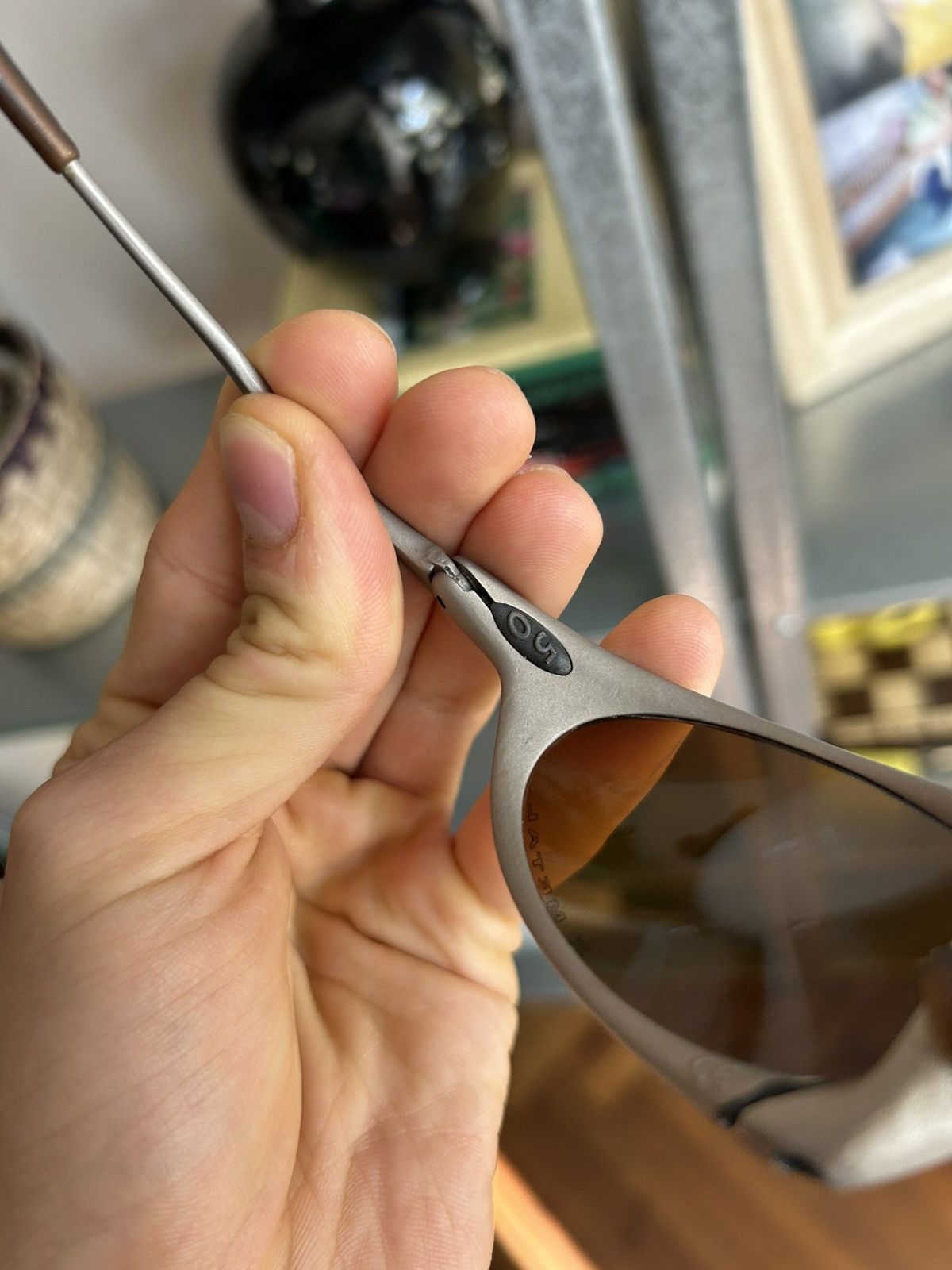 Oakley Vintage Oakley Romeo X Metal 90s Ultra Rare Archive Designer Size ONE SIZE - 9 Thumbnail