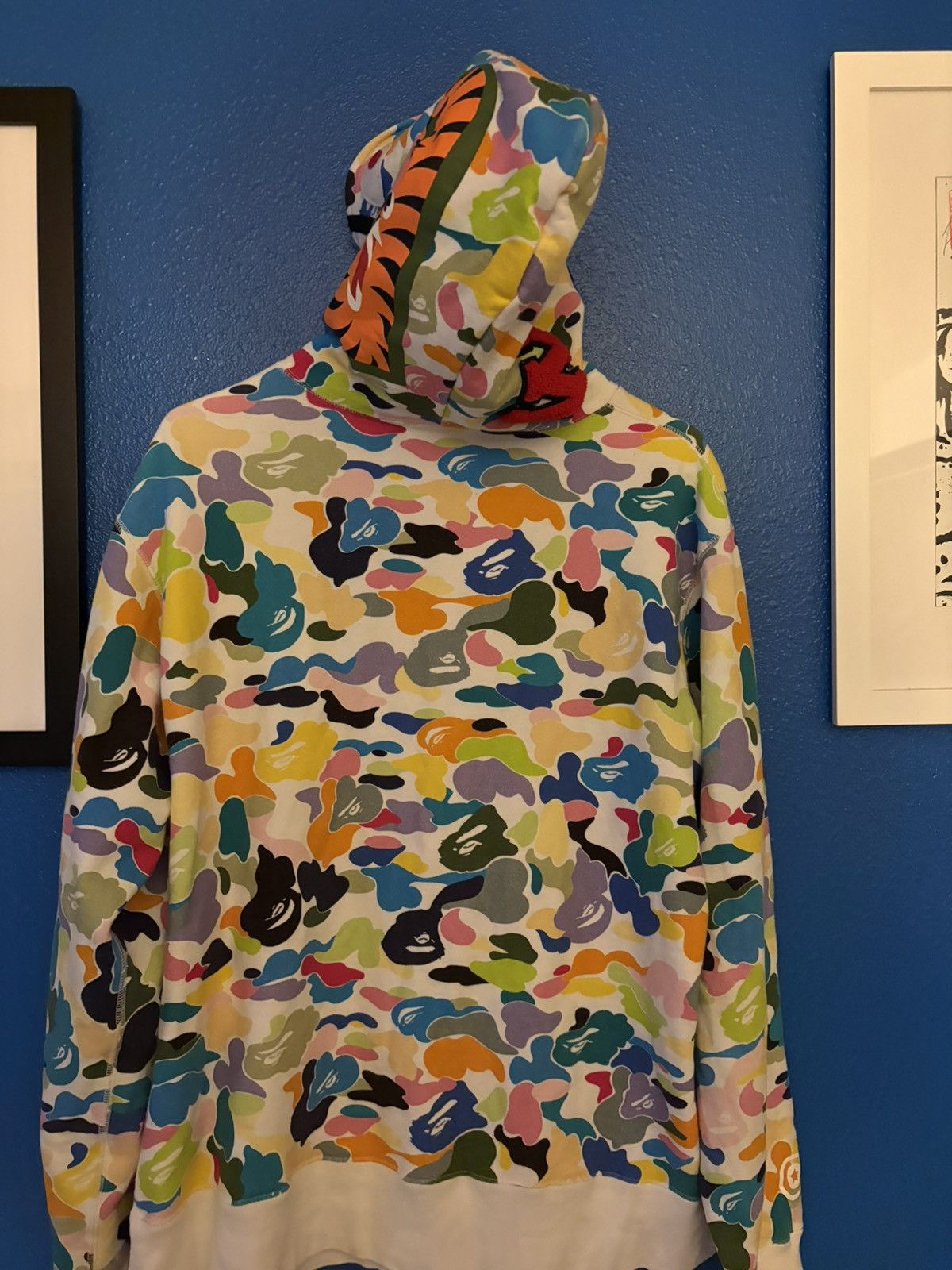 Bape White Bape Multi camo full-zip hoodie Size US XXL / EU 58 / 5 - 2 Thumbnail
