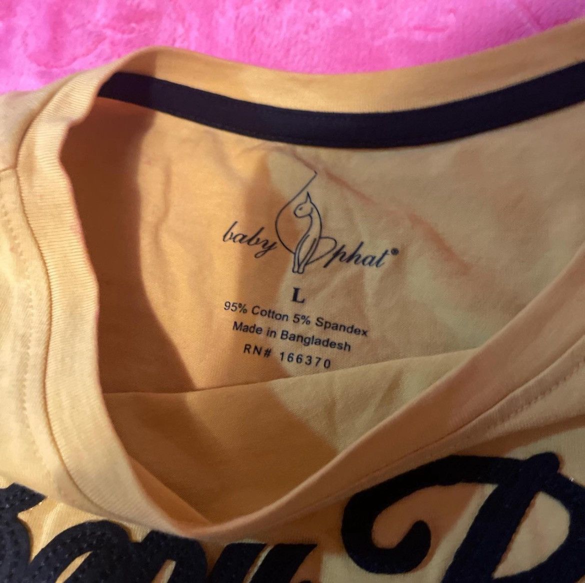 Vintage Baby Phat Yellow Tee Size S / US 4 / IT 40 - 2 Thumbnail