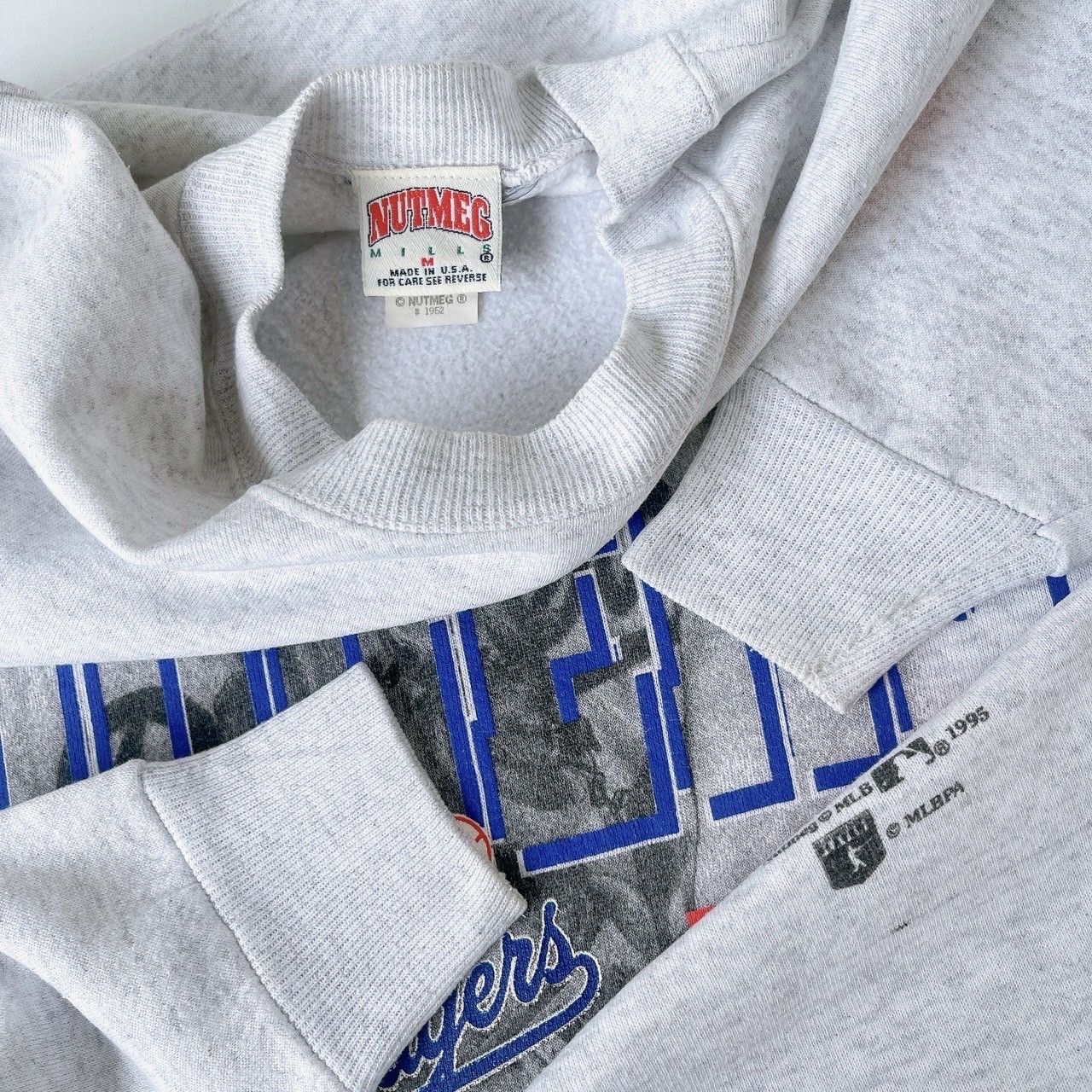 Nutmeg × Vintage 90s Hideo Nomo Los Angeles Dodgers player MLB sweatshirt/ M Size US M / EU 48-50 / 2 - 8 Thumbnail