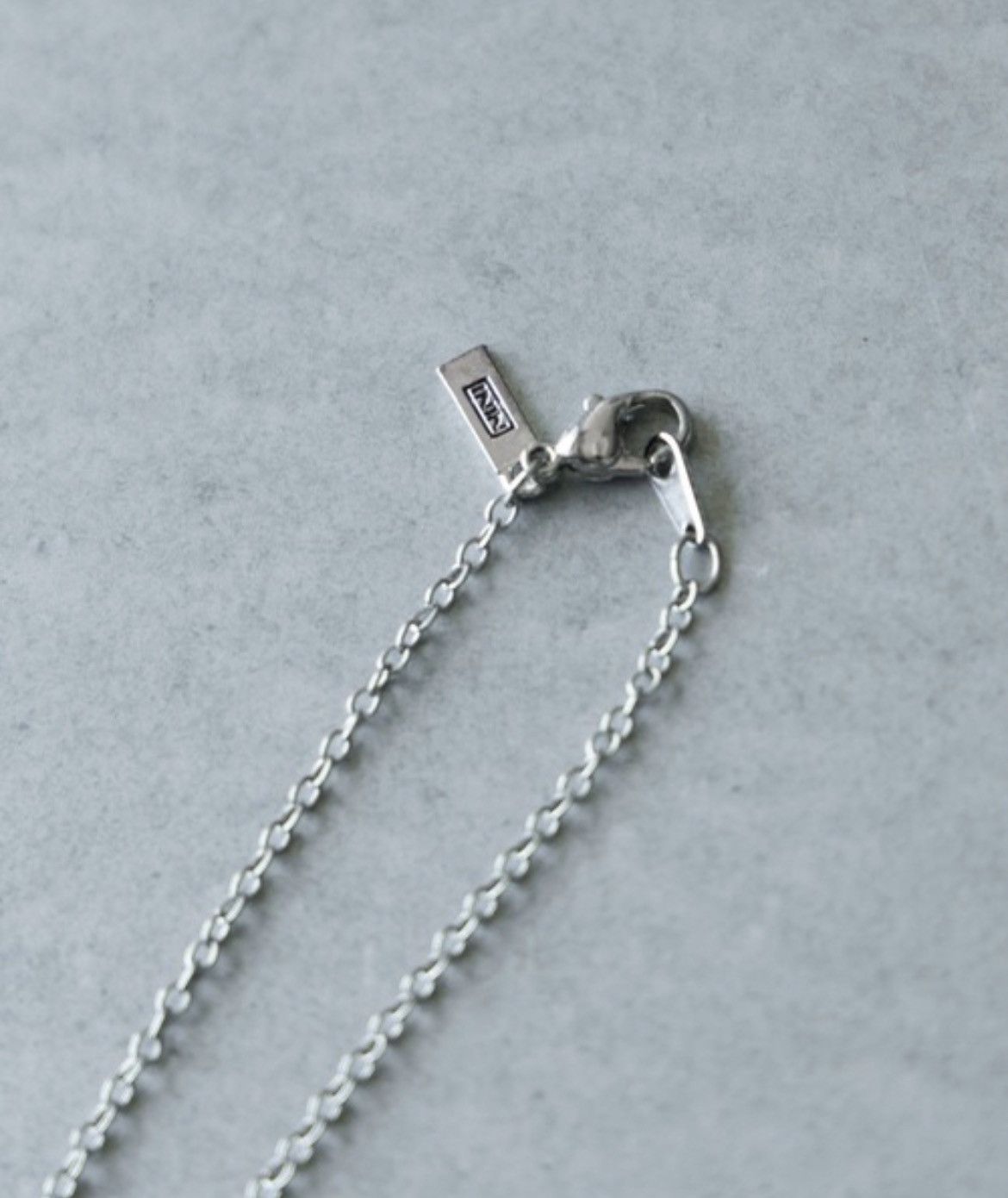 Number (N)ine NUMBER NINE LOGO PLATE HOLE NECKLACE type1 Size ONE SIZE - 3 Thumbnail