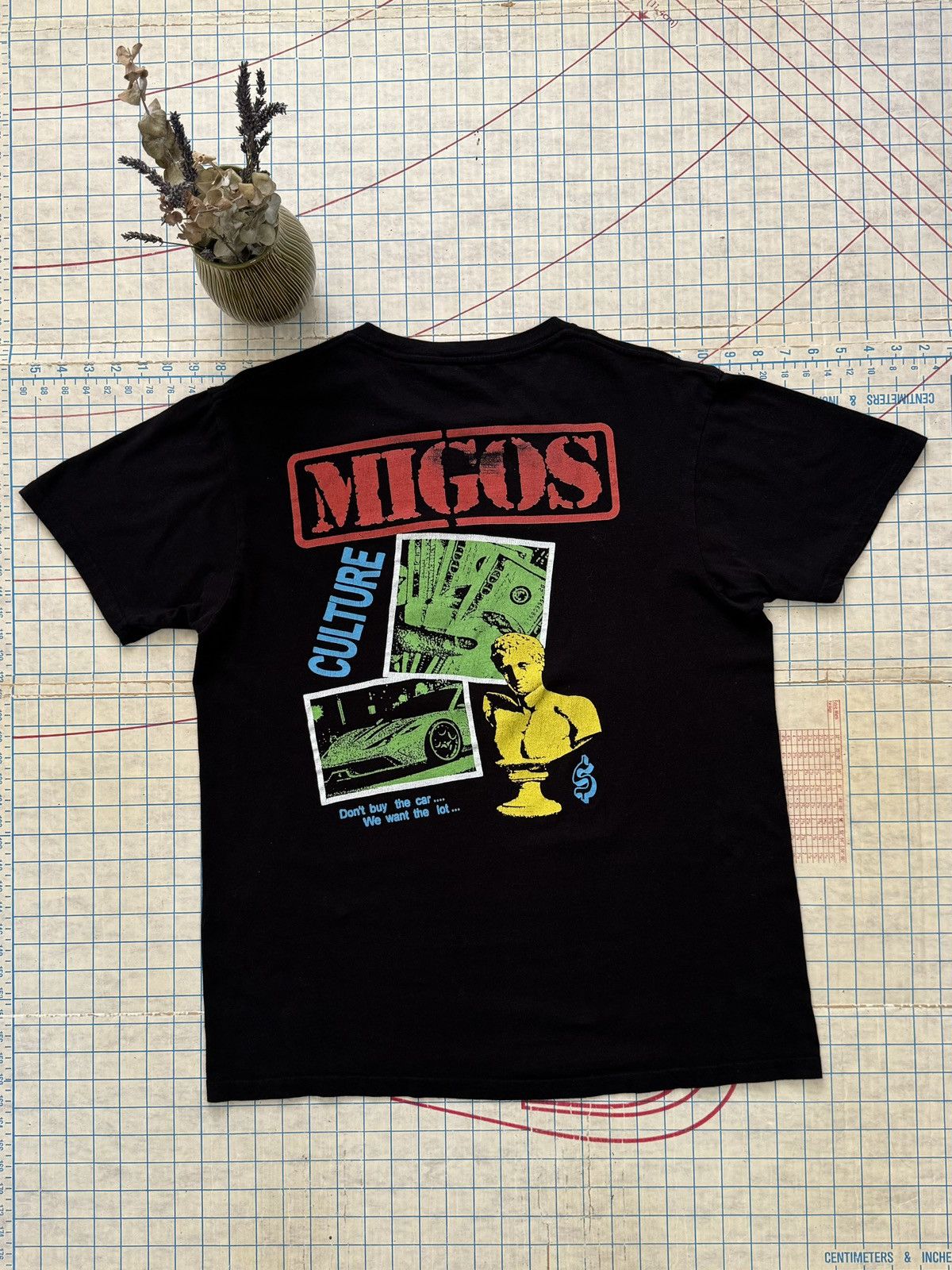 Migos × Rap Tees Migos Culture Black Graphic Tee Size Large Rap Hip Hop Size US L / EU 52-54 / 3 - 2 Thumbnail