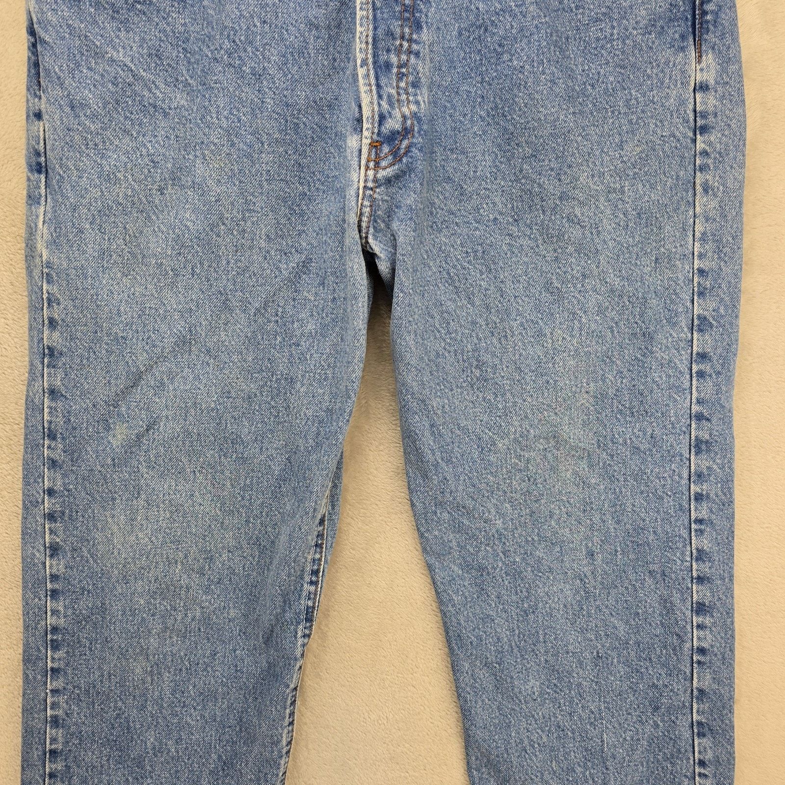 Levi's Vintage Levis 501 Jeans 34x32 (Fits 33x29) USA 90s *FLAWS* Size US 34 / EU 50 - 7 Thumbnail