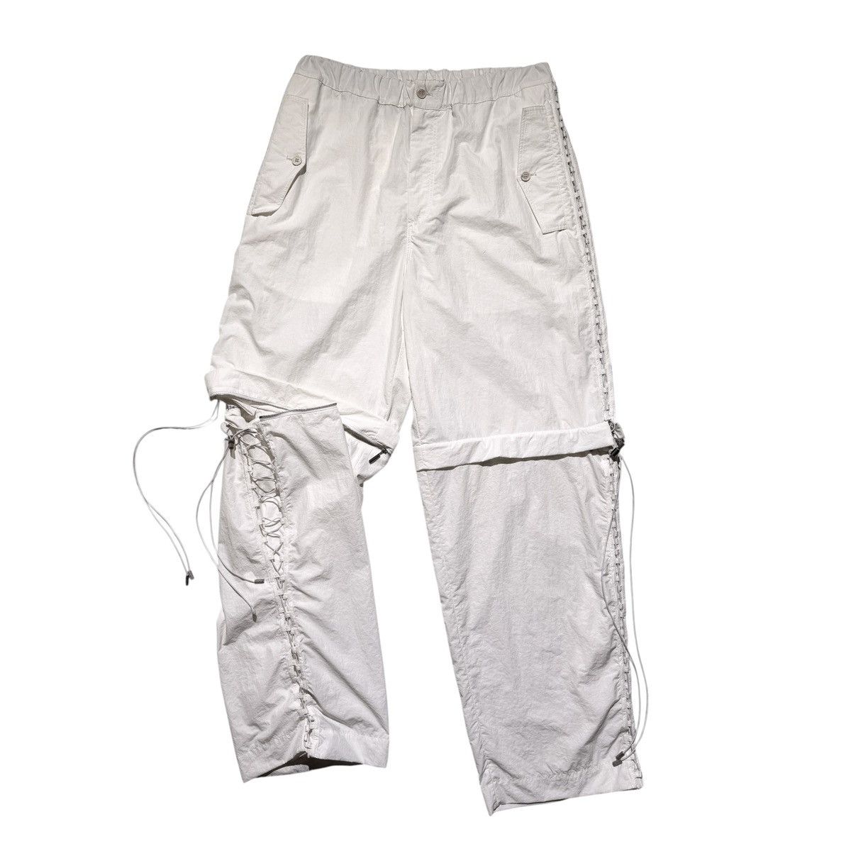 Salvatore Ferragamo Parachute zip off leg pant Size US 32 / EU 48 - 1 Thumbnail