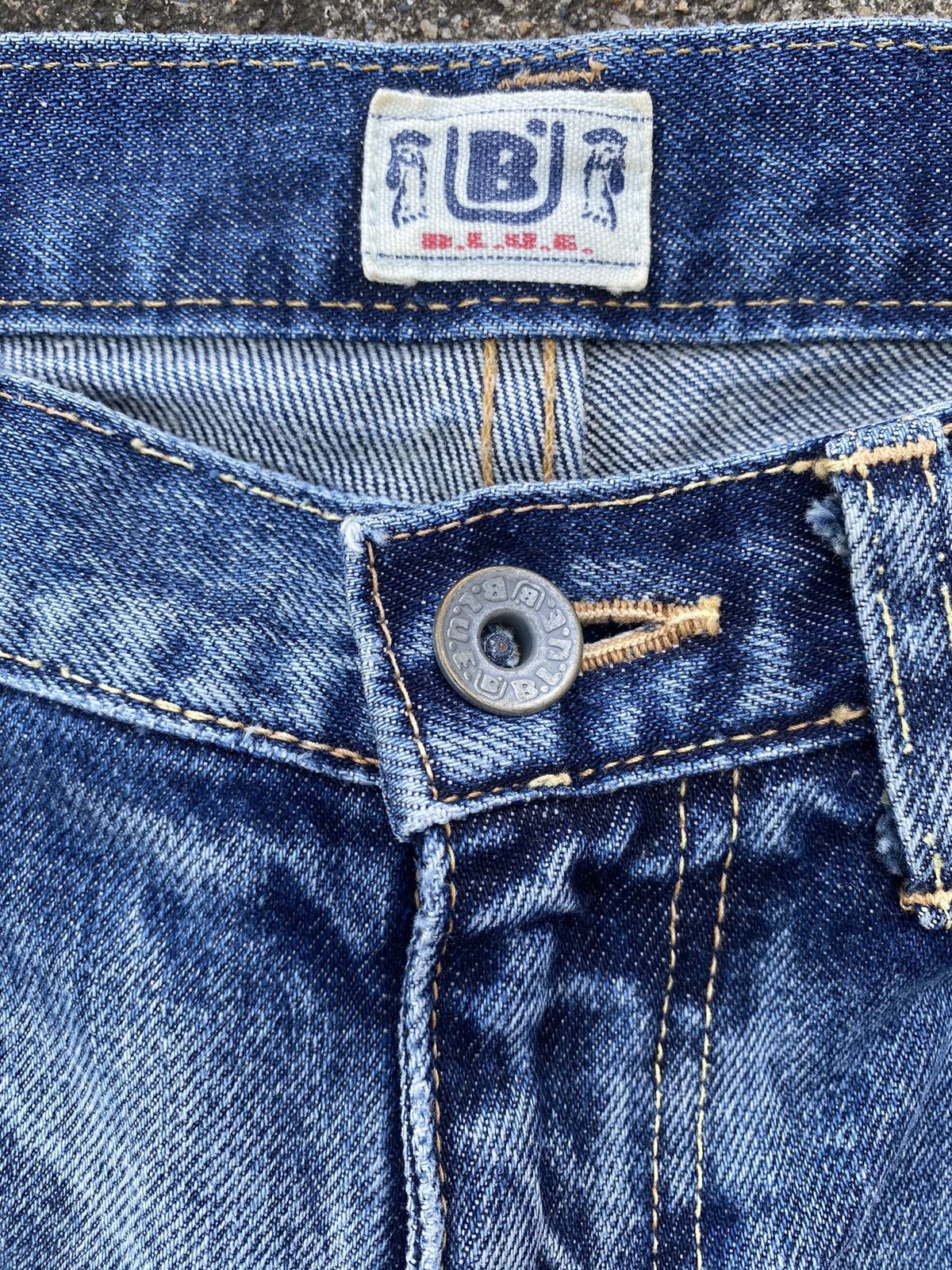 Blue Blue Japan Blue Blue Flared Size 29" - 6 Thumbnail