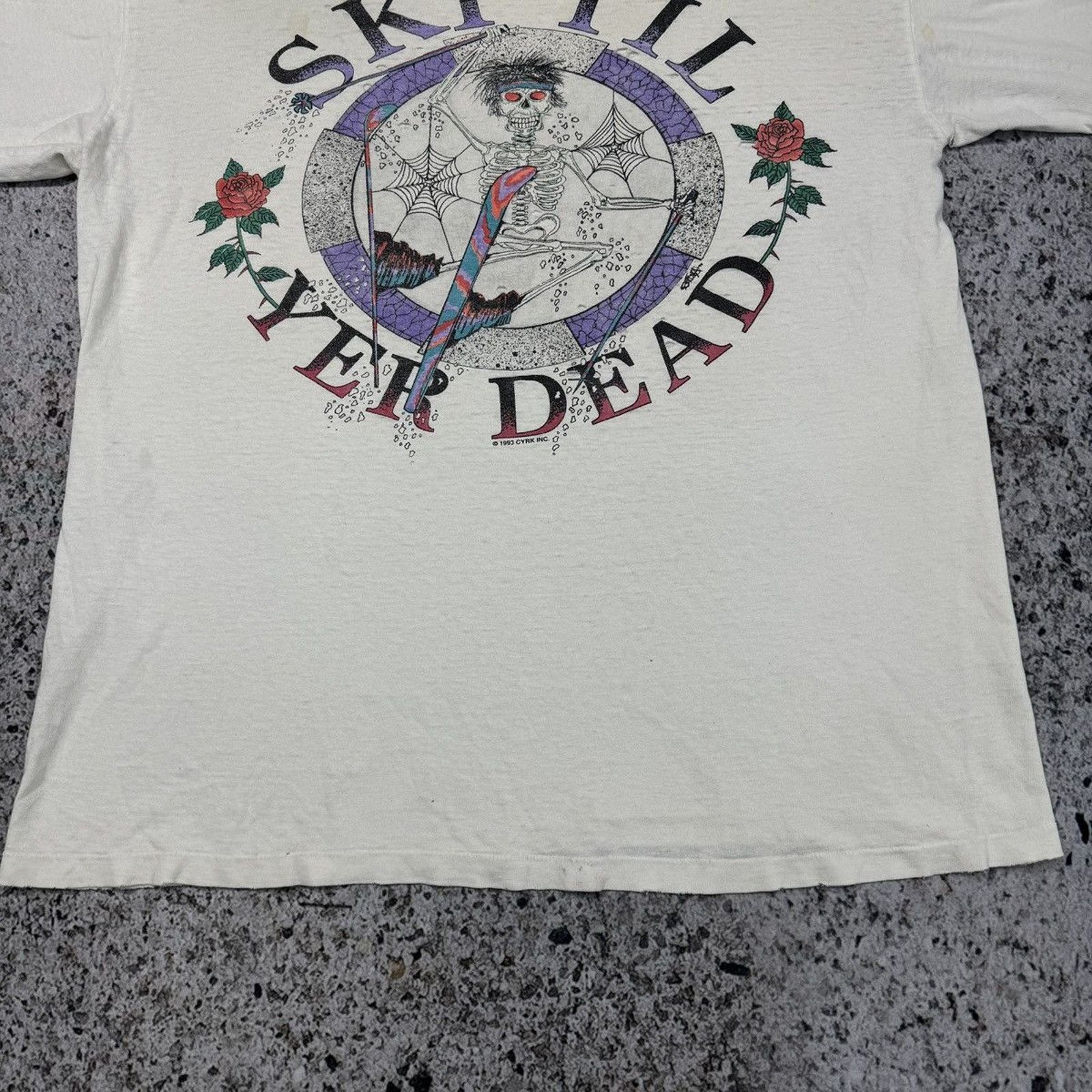 Band Tees Thrashed Faded Distressed Grateful Dead Shirt ERD Grunge Size US XL / EU 56 / 4 - 16 Thumbnail