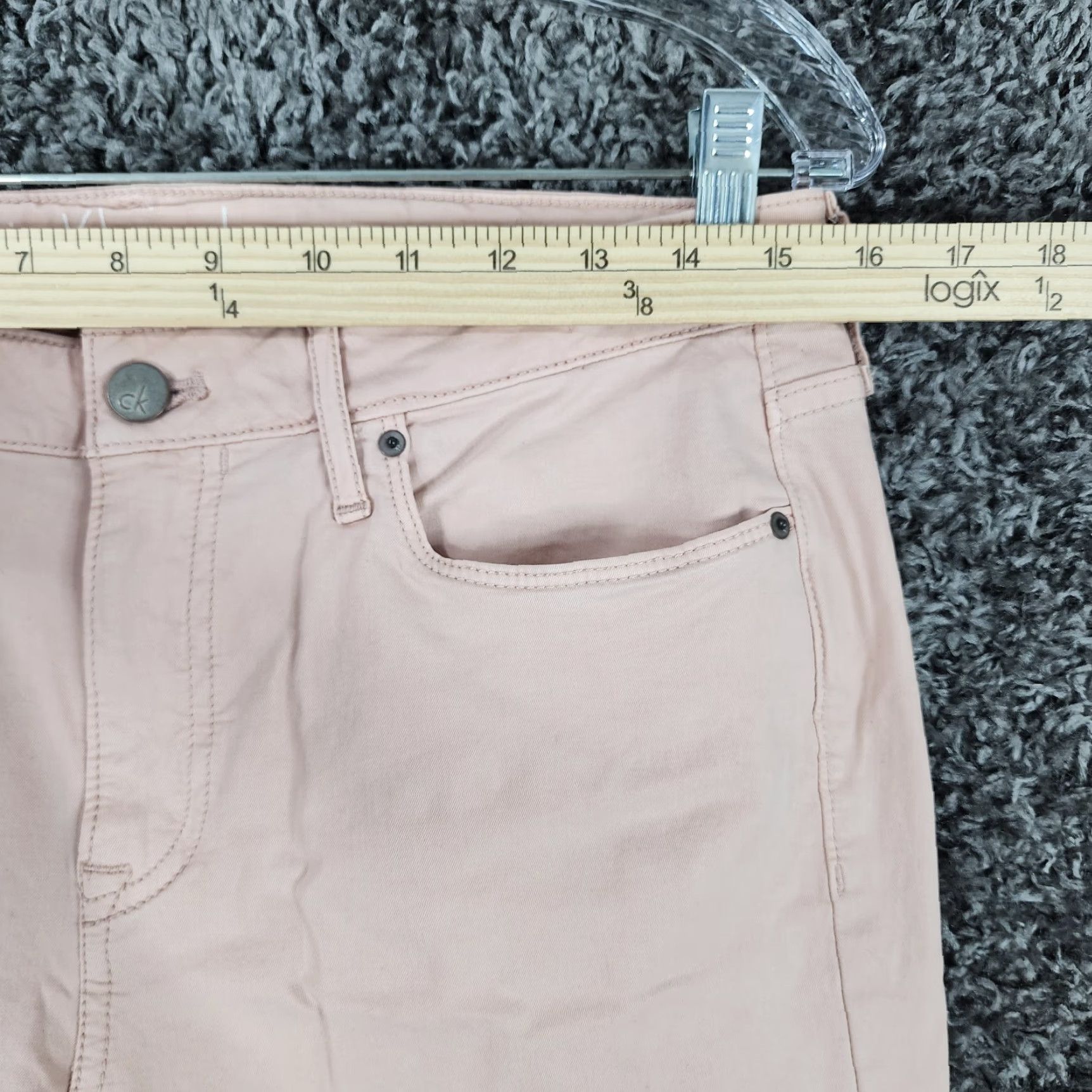 Calvin Klein Calvin Klein Jeans Women's Ankle Skinny Jeans - Pink - Size 31 Size 24" / US 00 / IT 34 - 4 Thumbnail