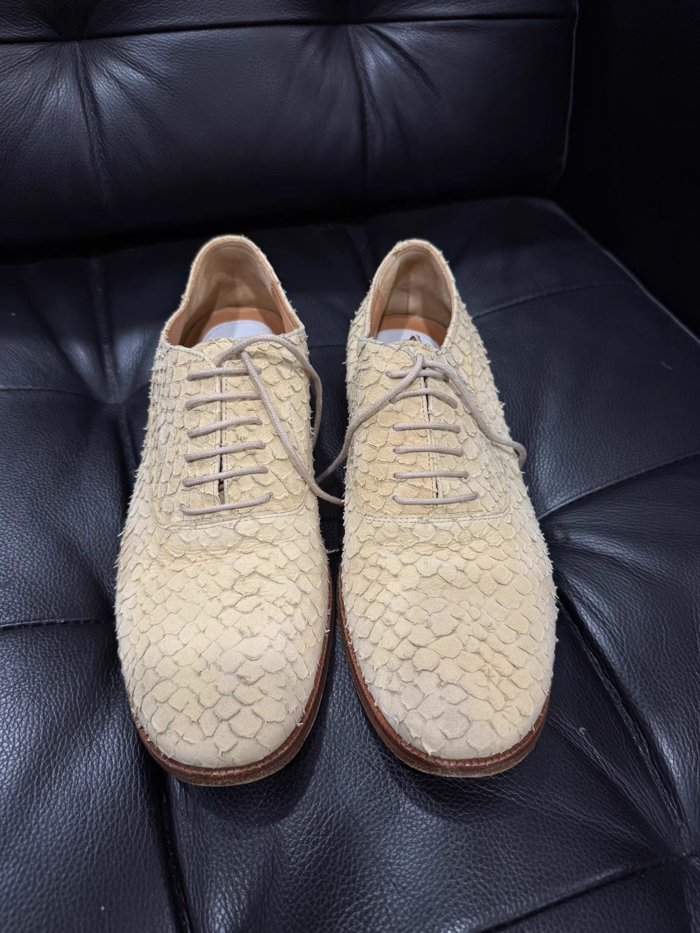 Maison Margiela Maison Margiela Vintage Python Skin Derby Shoes K20 Size US 6.5 / EU 39-40 - 2 Thumbnail