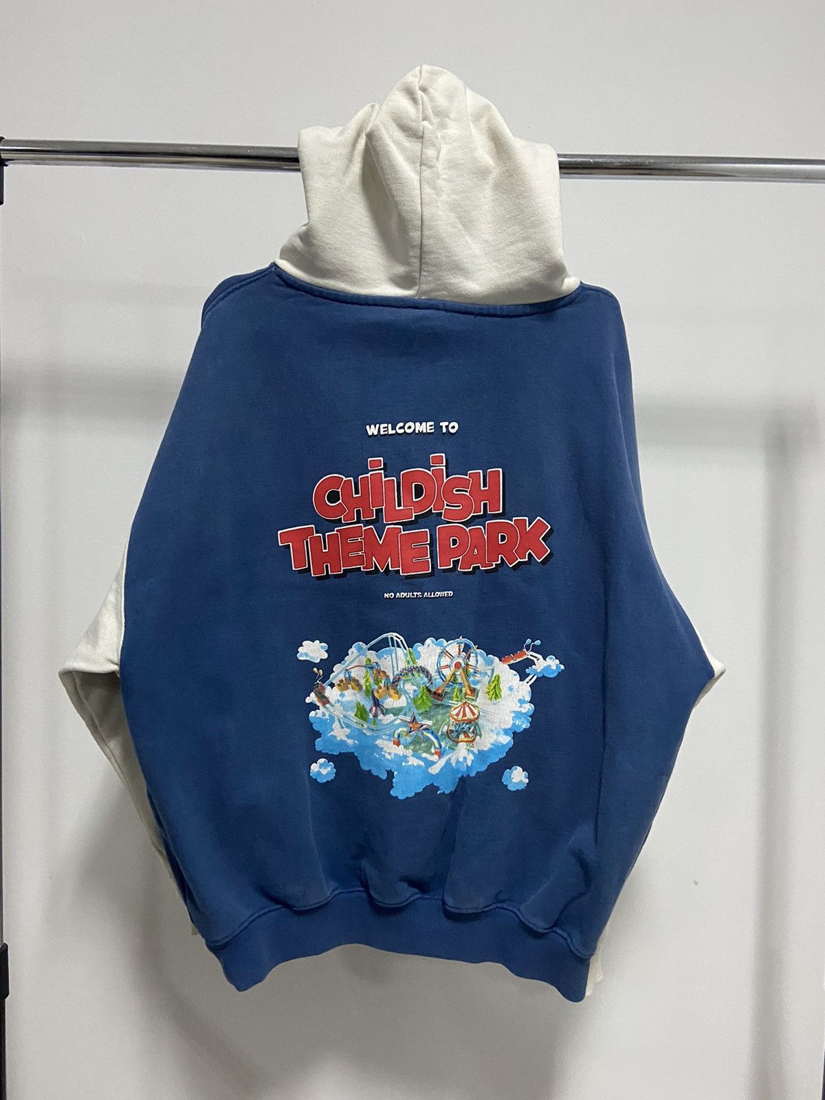 Japanese Brand × Vintage Childish Hoodie Big Logo Vintage Print Skateboarding Y2k Sk8 Size US M / EU 48-50 / 2 - 1 Thumbnail