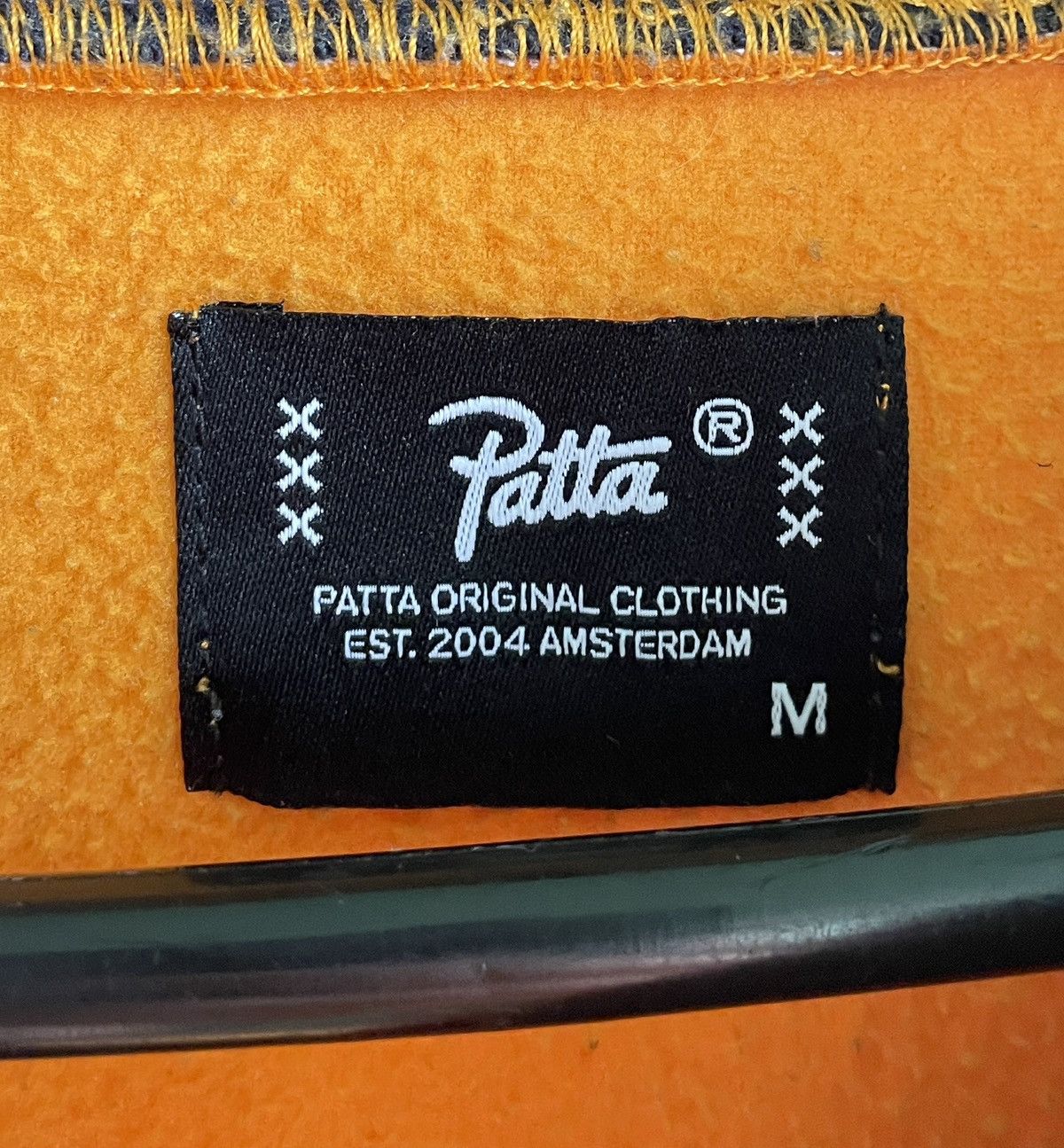 Patta Patta Micro Fleece Bahamas Sweater in Black & Yellow Size US M / EU 48-50 / 2 - 9 Thumbnail