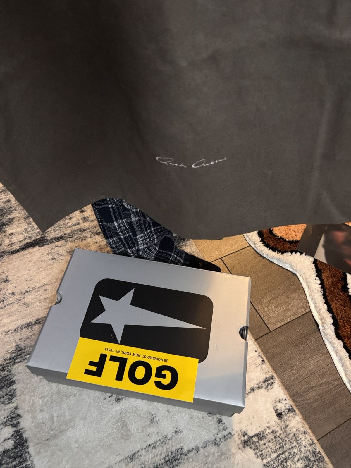 Rick Owens Rick Owens Large Tote Bag in Grey Size ONE SIZE - 5 Thumbnail