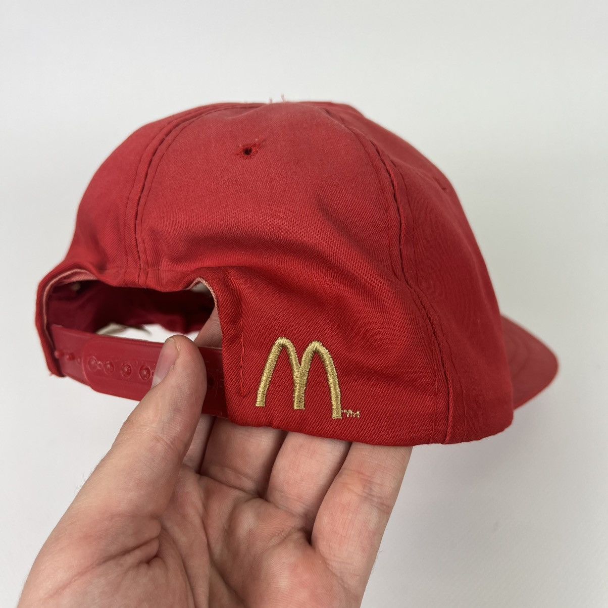 NFL Vintage 1993 San Francisco 49ers McDonalds Cap Hat Red NFL Size ONE SIZE - 12 Thumbnail