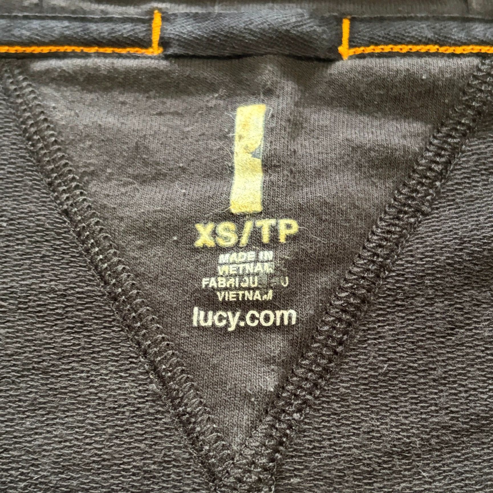 Vintage Lucy Hoodie XS Black Full Zip Sh e? Size XS / US 0-2 / IT 36-38 - 3 Thumbnail